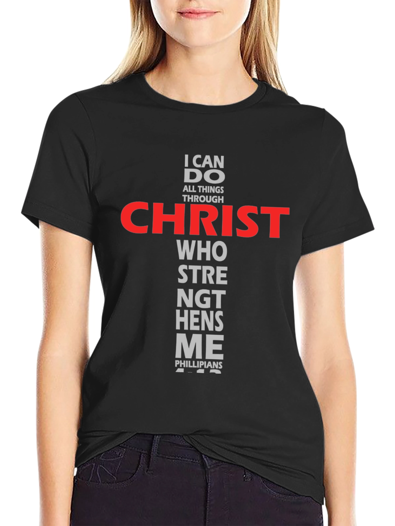 I Can Do All Things Through Christ Graphic Tee - 2