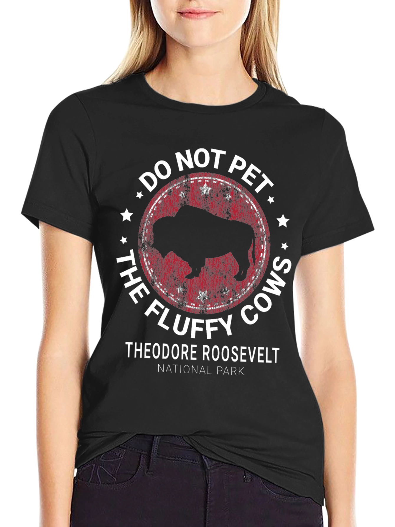 Do Not Pet The Fluffy Cows Tee - 2
