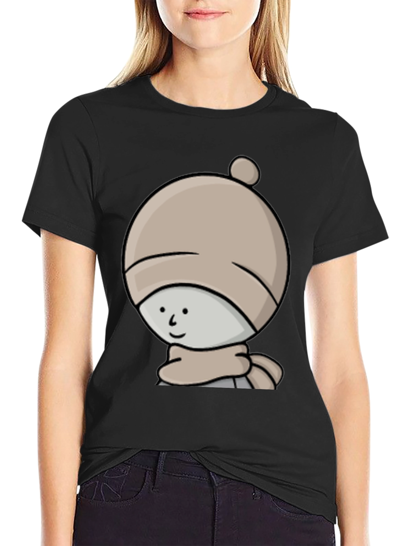 Cartoon Character Graphic Tee - 2
