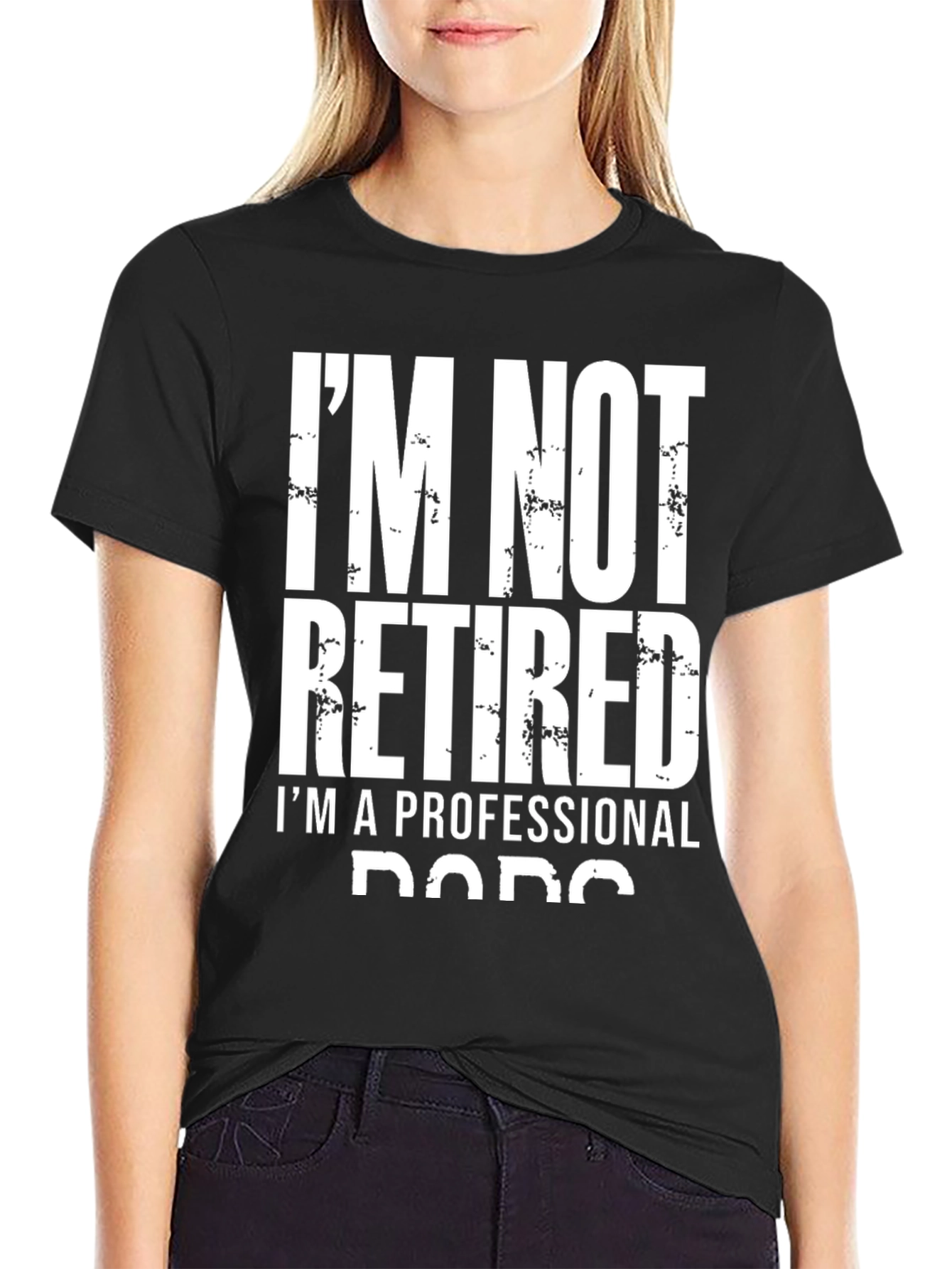 Black Funny Professional Dads T-Shirt - Novelty Graphic Tee view 2