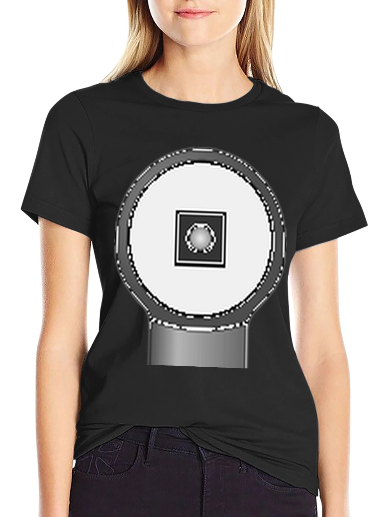 Black Socket Head T-Shirt - Mechanic Gift view 2