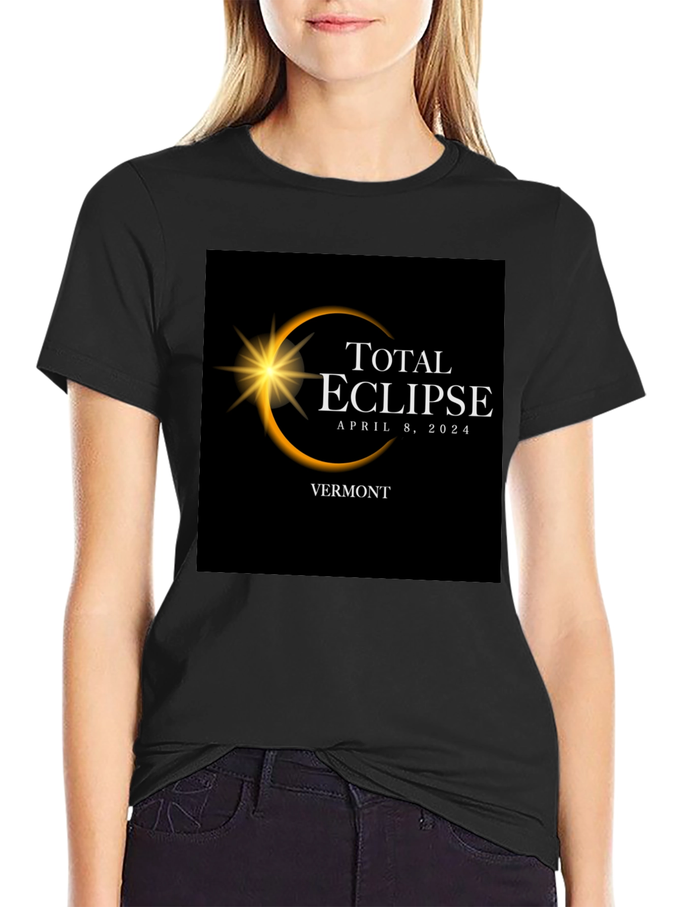 Total Eclipse Vermont 2024 T-Shirt - 2