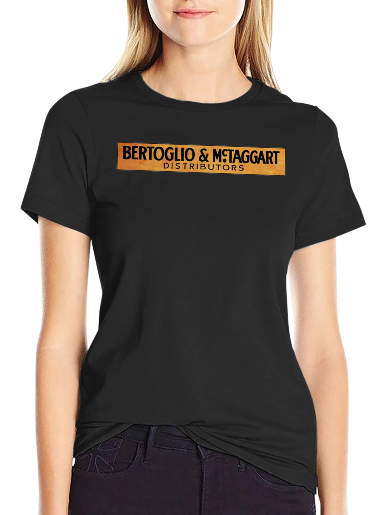 Black Bertoglio & Mctaggart Distributors Black Tee view 2
