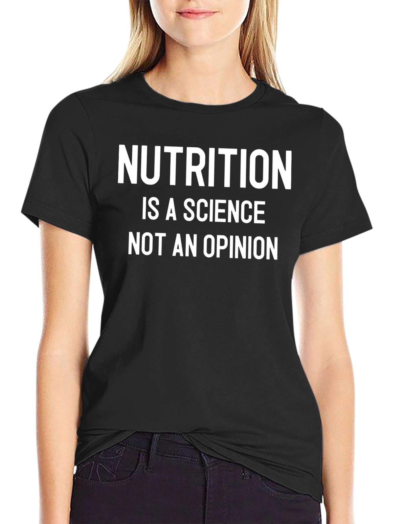 Black Nutrition is a Science T-Shirt view 2