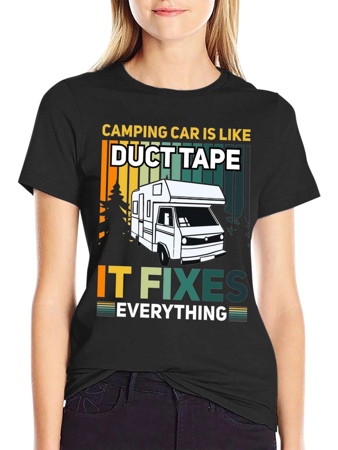 Camping Car Fixes Everything T-Shirt - 2