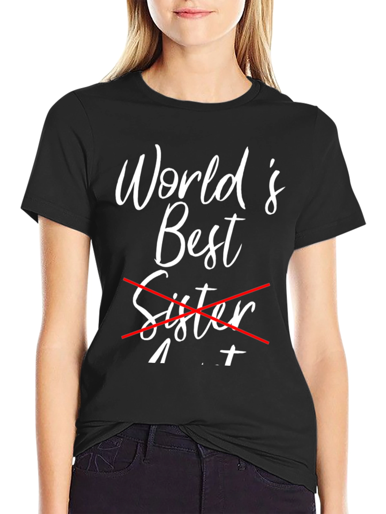 Black World's Best... T-Shirt view 2