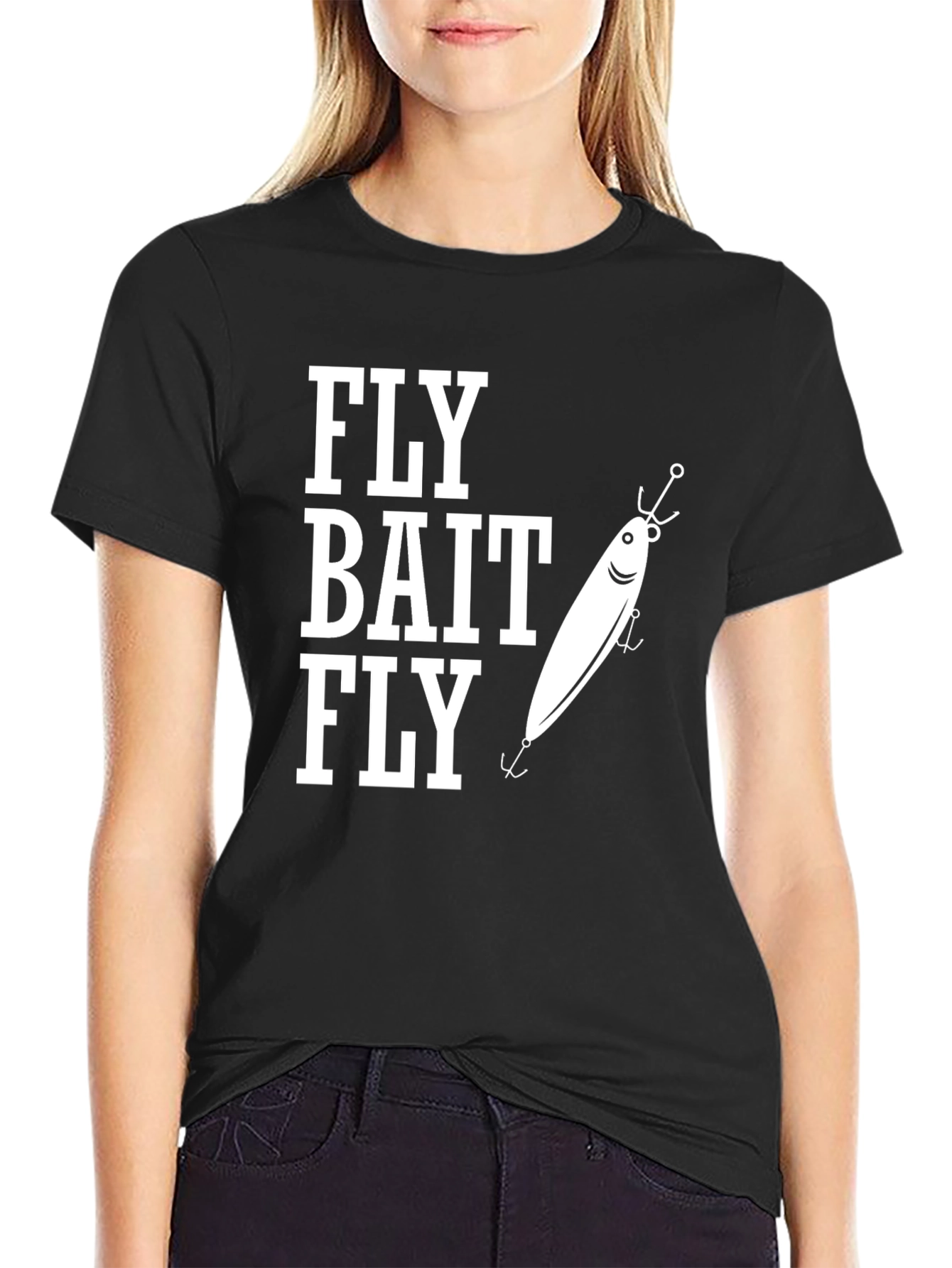 Fly Bait Fly Fishing T-Shirt - Graphic Tee - 2