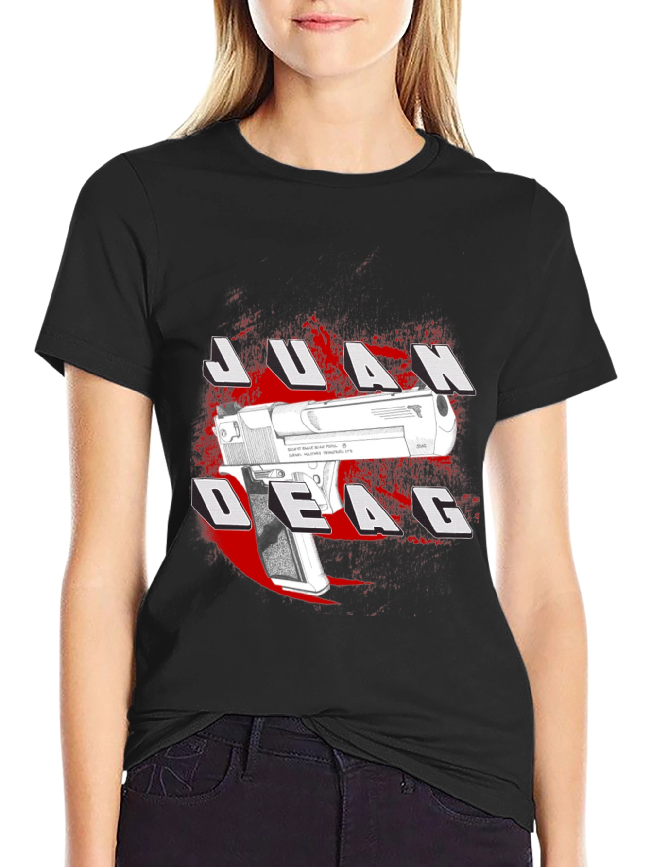 Black Juan Deag T-Shirt view 2