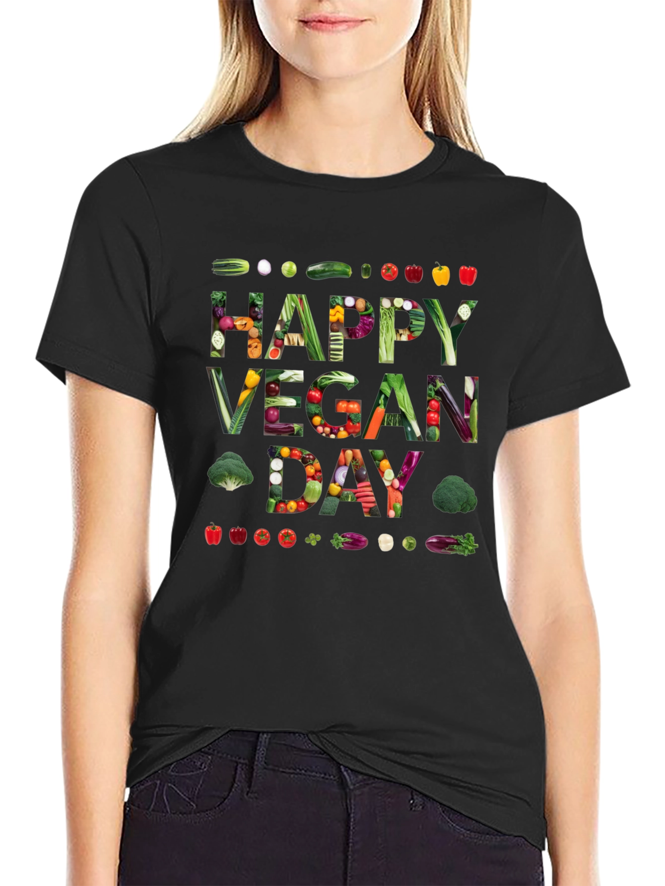 Vegan Day Graphic Tee - Celebrate Plant-Based Living! - 2