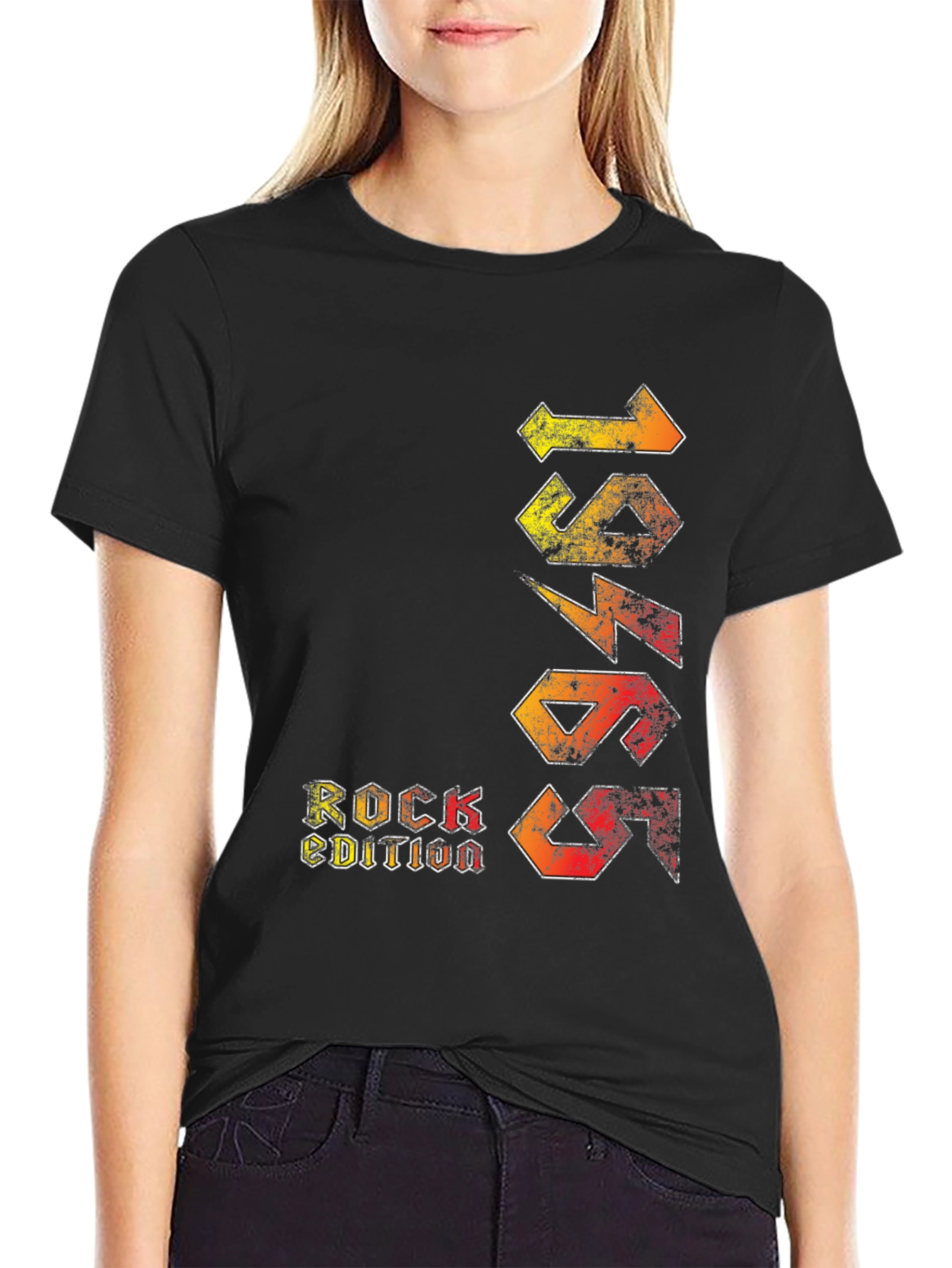 Black 1965 Rock Edition Black T-Shirt view 2