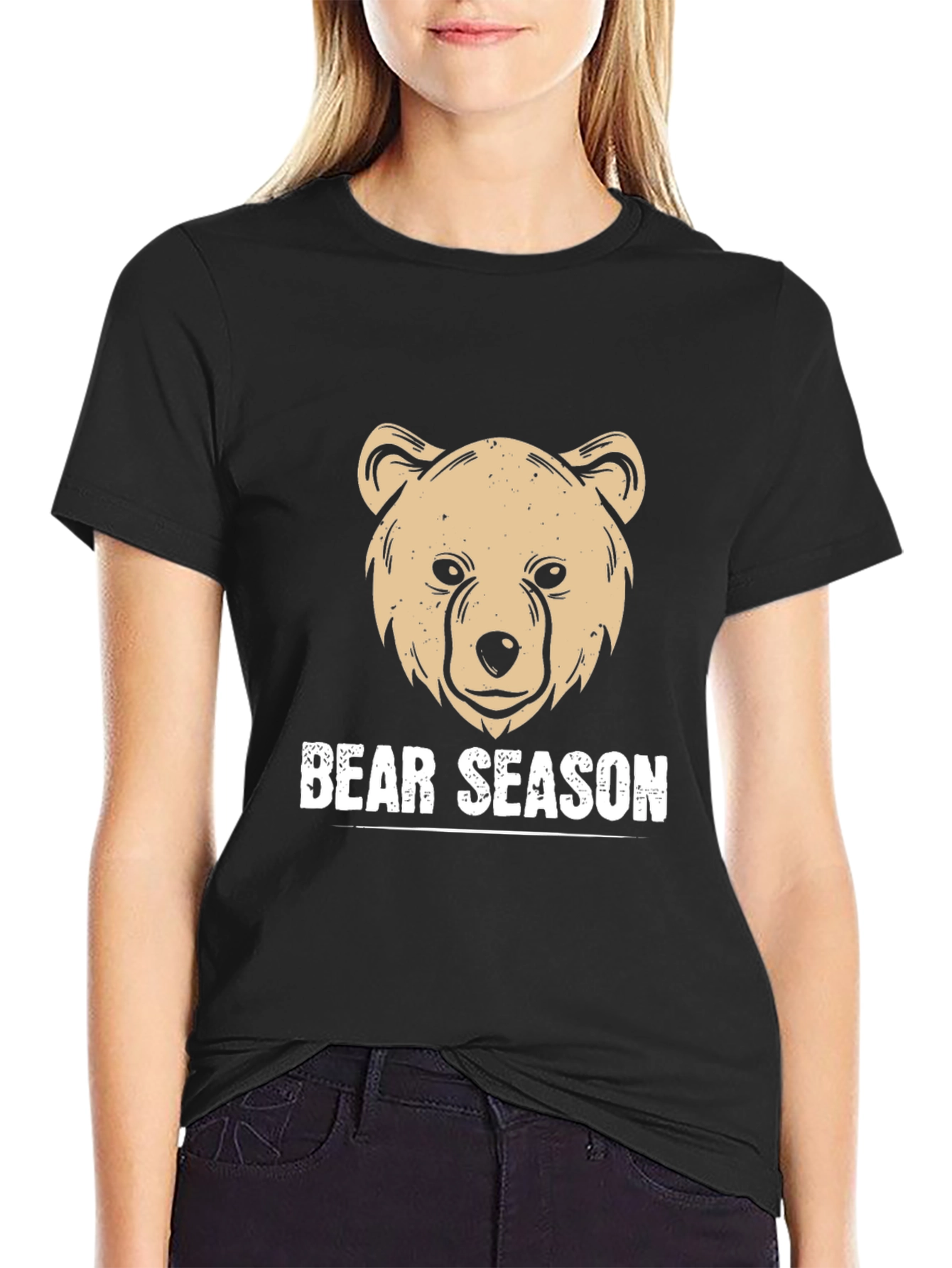 Black Bear Season Graphic T-Shirt view 2