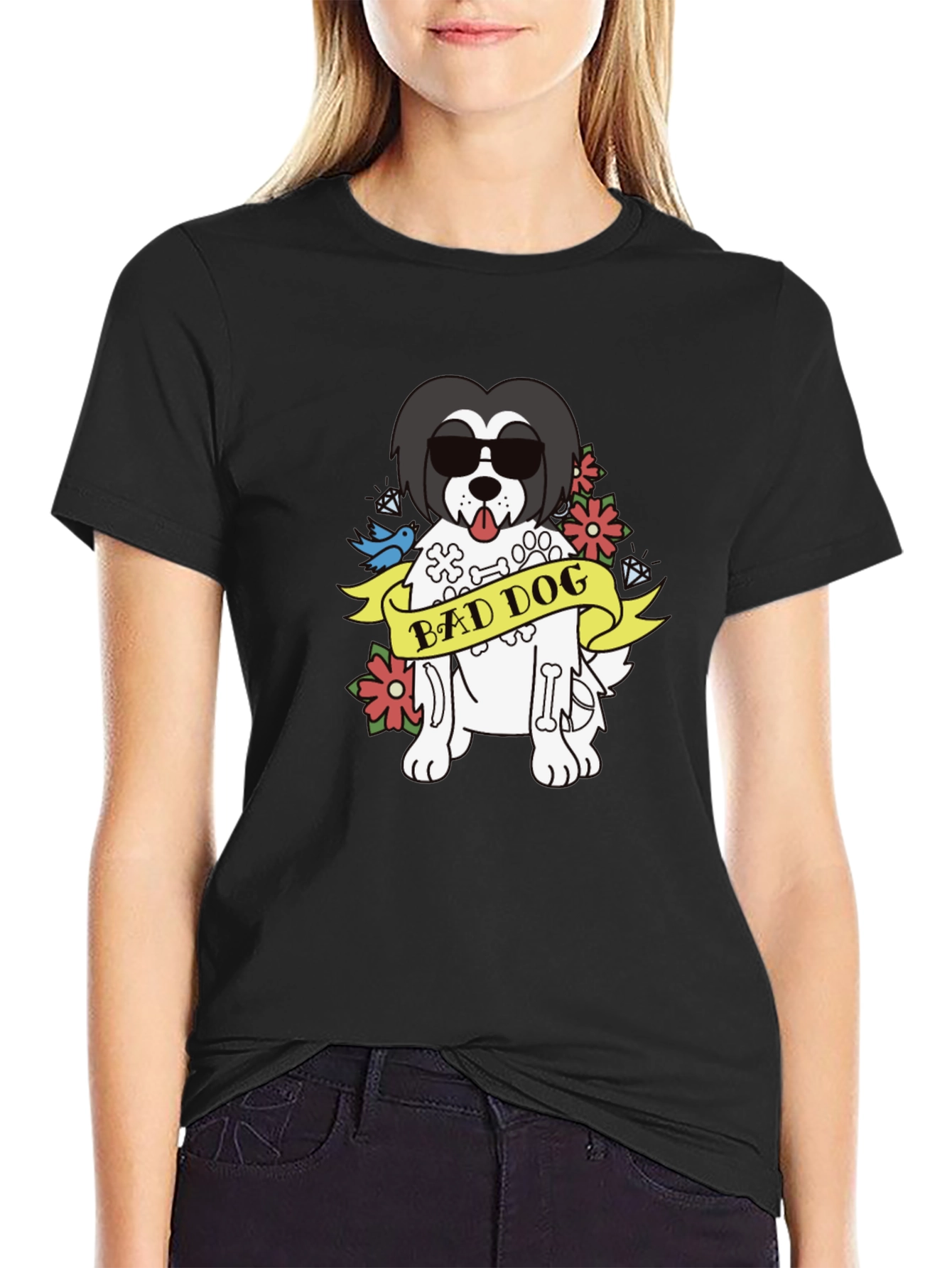 Bad Dog T-Shirt - Funny Graphic Tee - 2