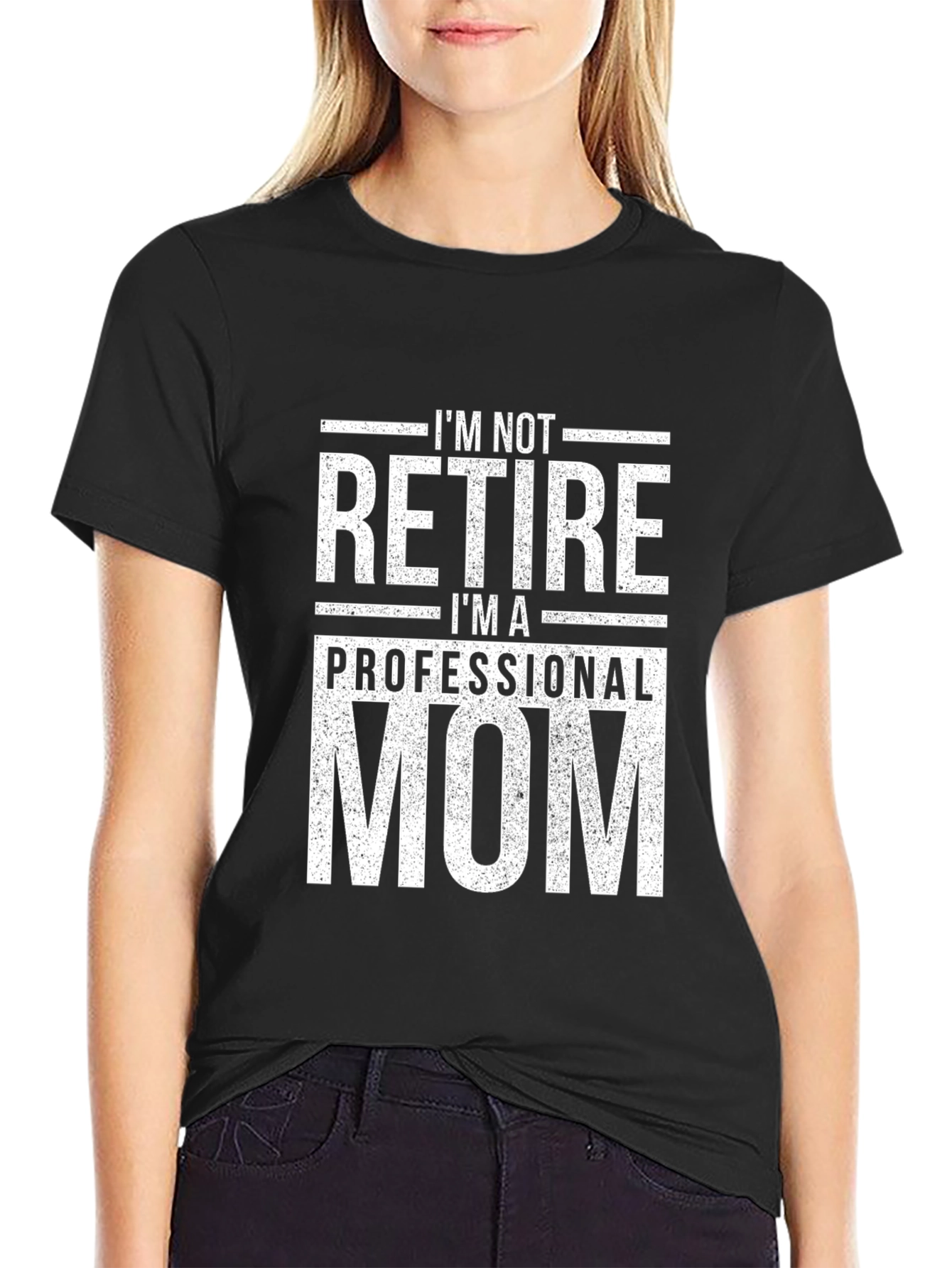 Black Professional Mom T-Shirt - Funny Gift for Mothers view 2
