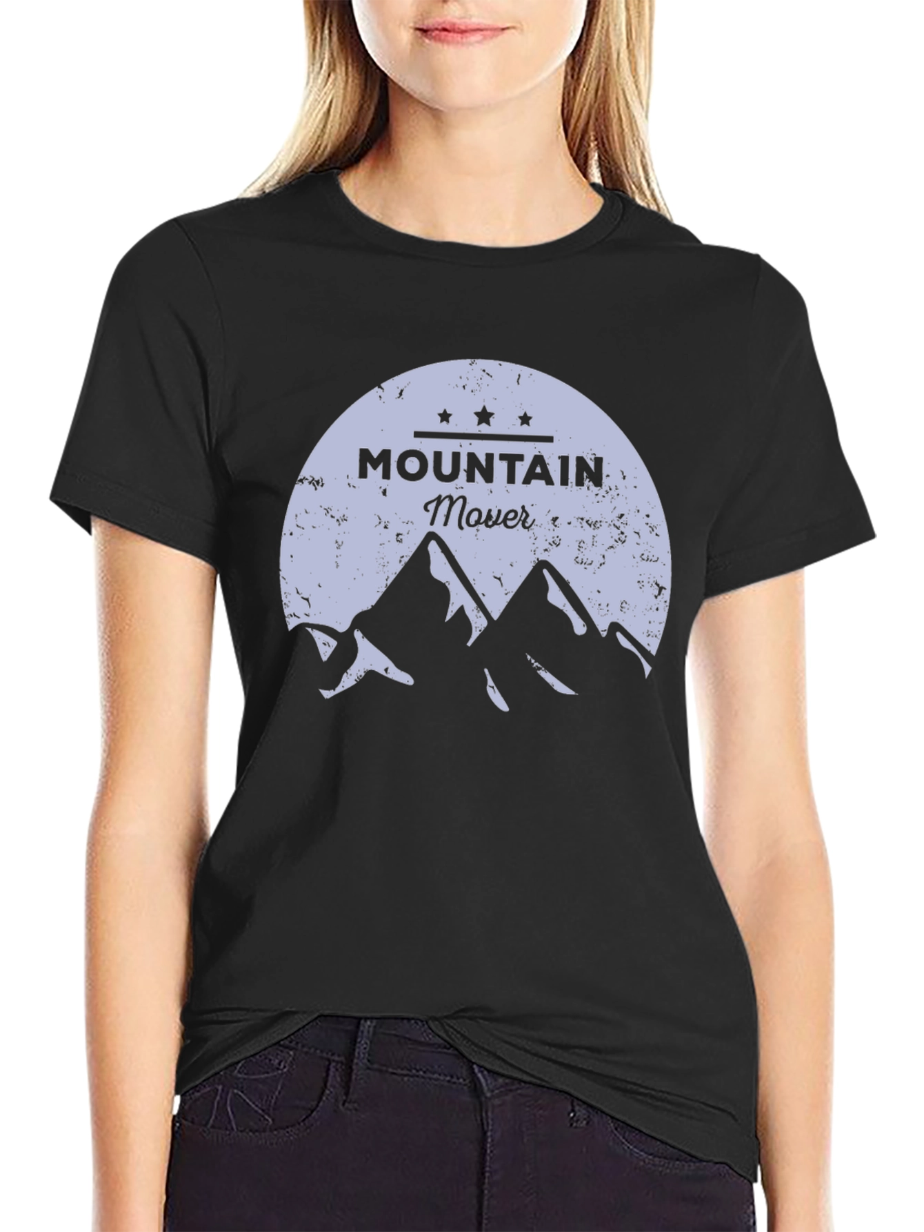 Black Mountain Mover Graphic Tee - Black view 2
