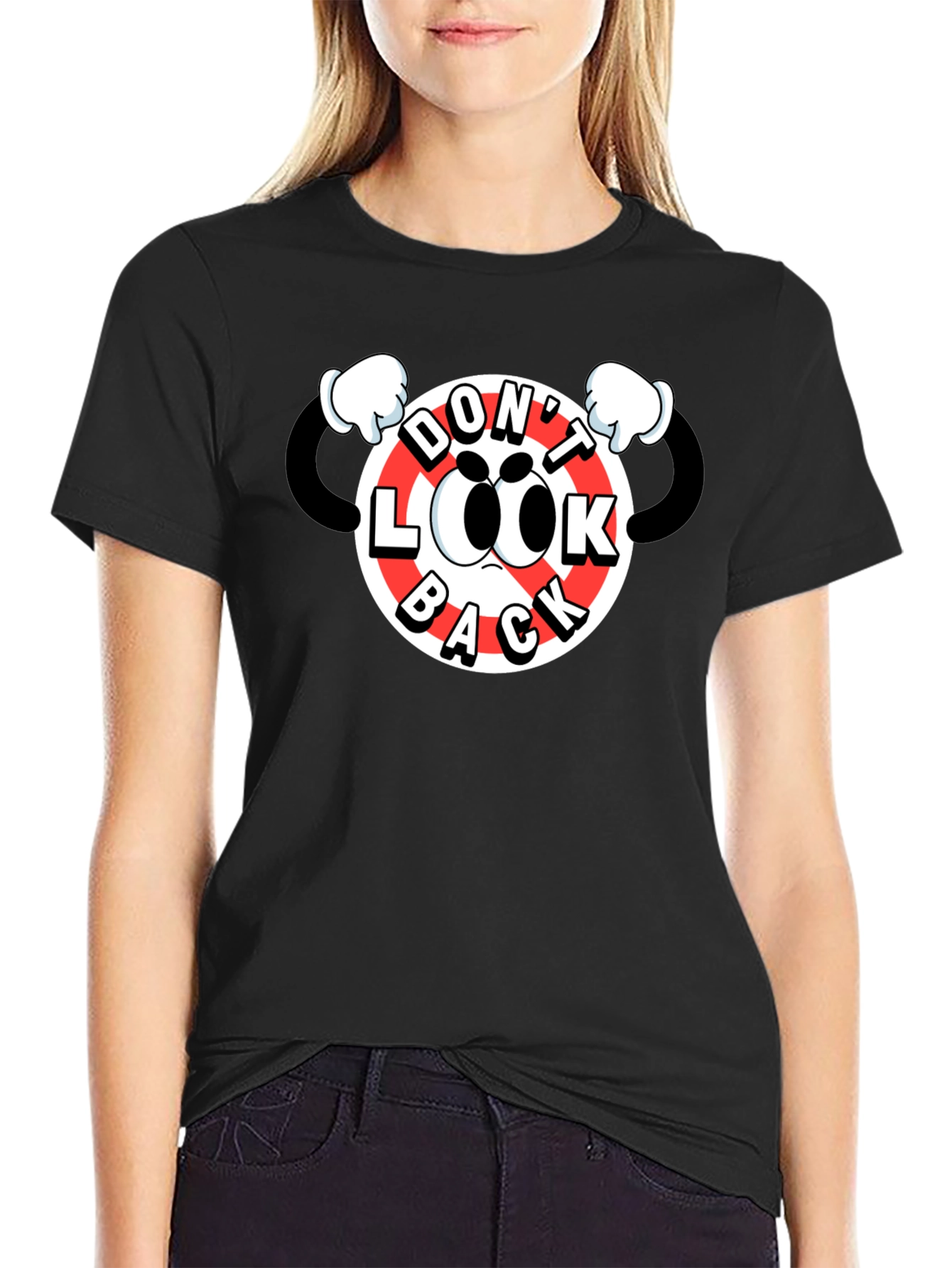 Black Don't Look Back Graphic Tee view 2