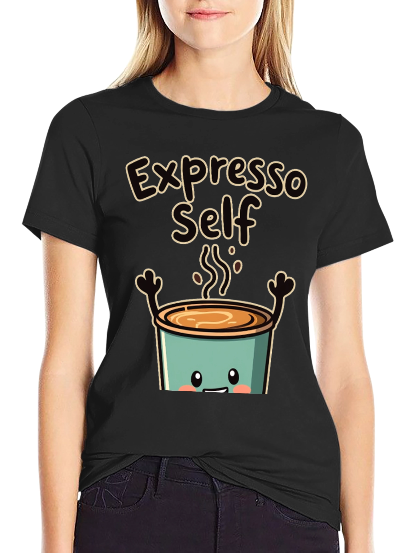 Black Expresso Self T-Shirt view 2