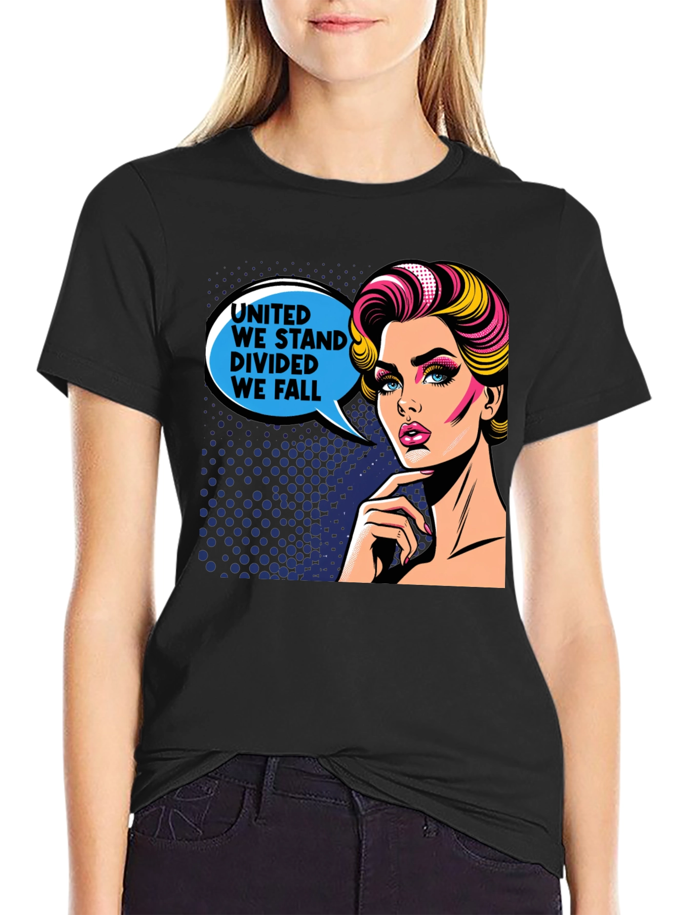 Empowered Woman Graphic Tee - United We Stand - 2