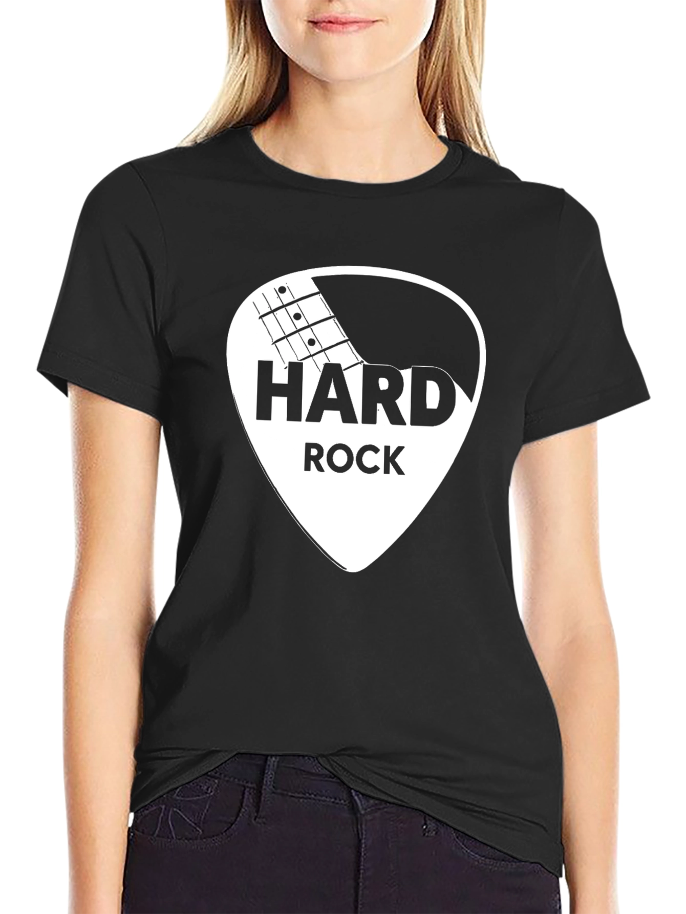 Hard Rock Guitar Pick Graphic Tee - Black - 2