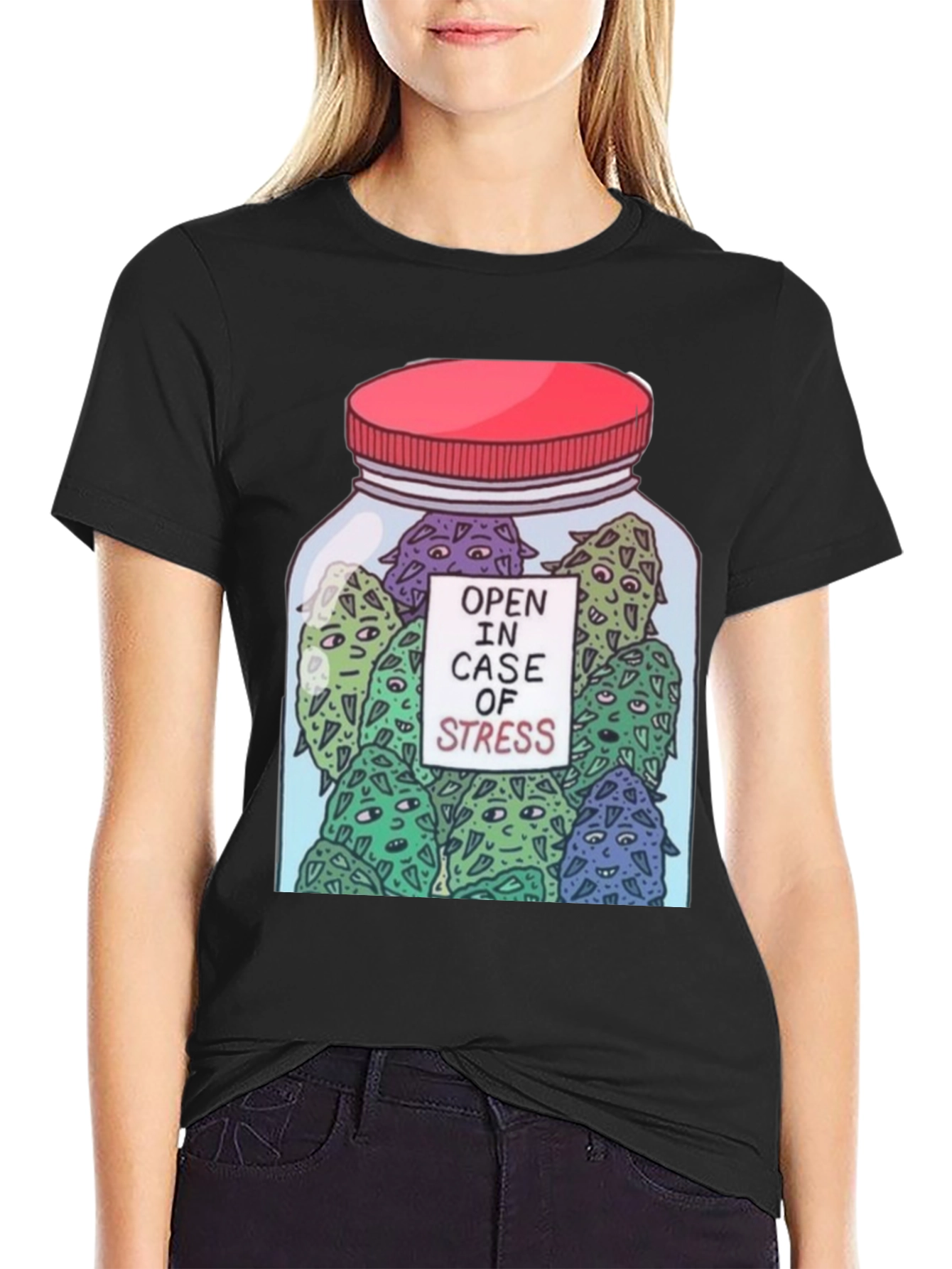 Open In Case Of Stress Graphic T-Shirt - 2