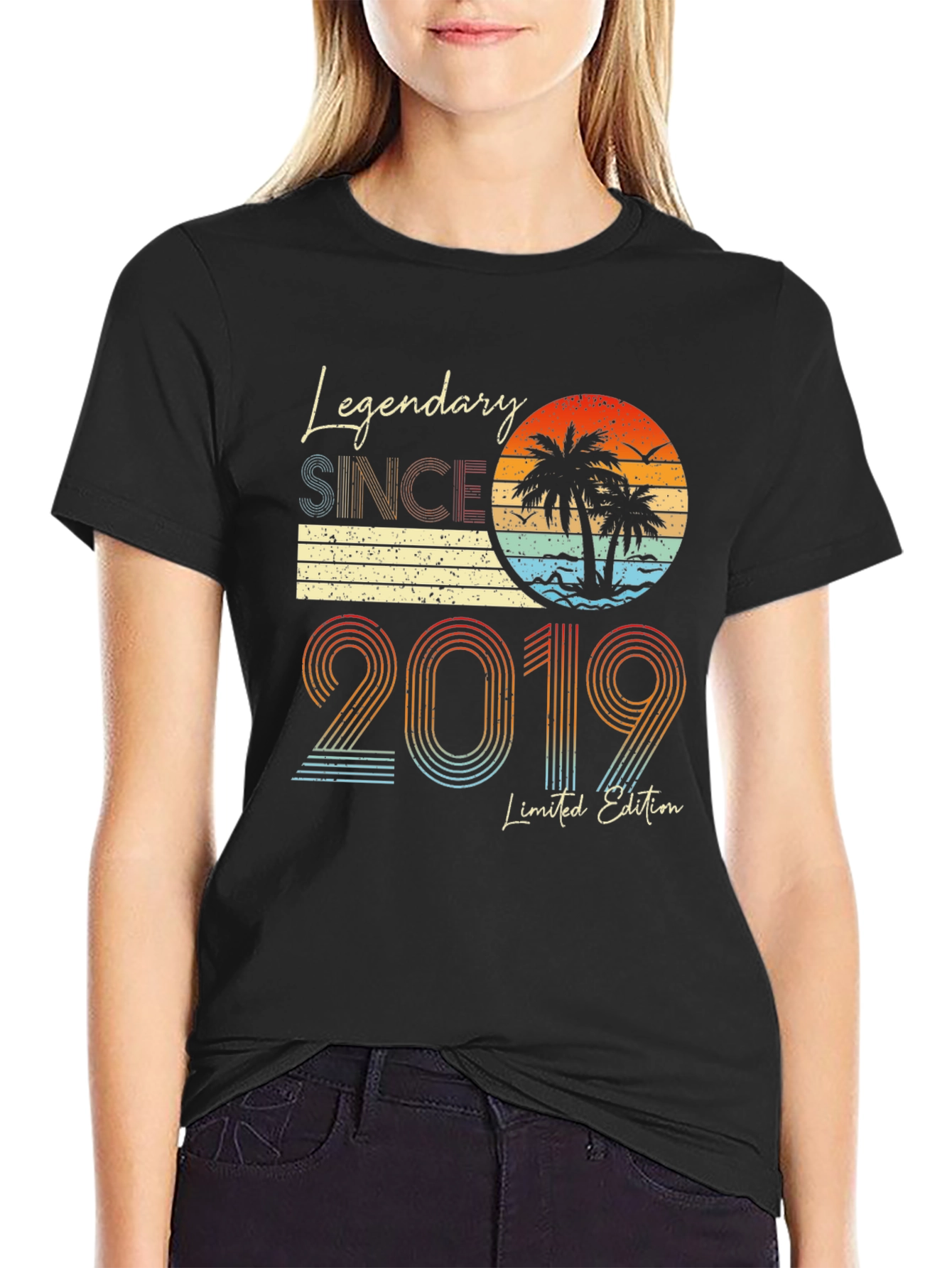 Black Legendary Since 2019 Graphic Tee - Limited Edition view 2