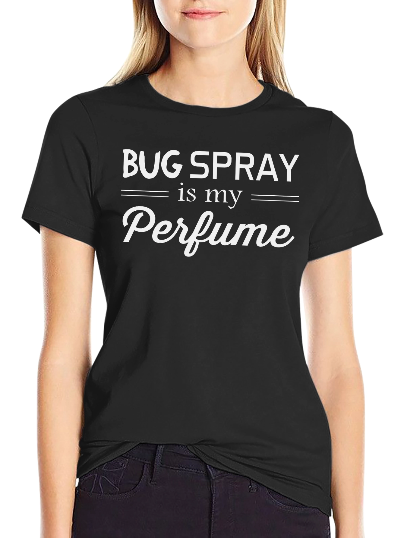 Black Bug Spray is My Perfume Graphic Tee view 2