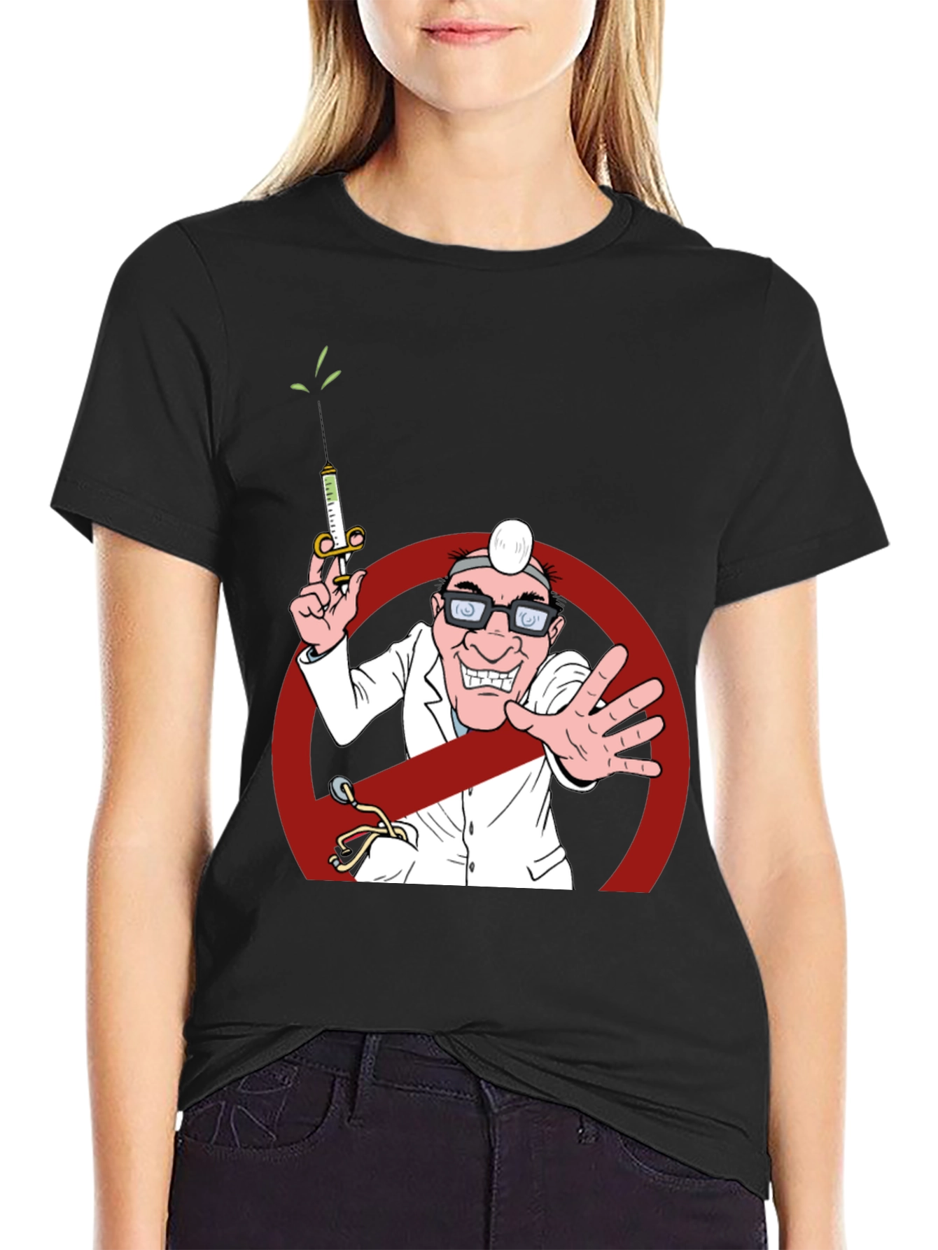 Black No More Doctors Graphic Tee view 2