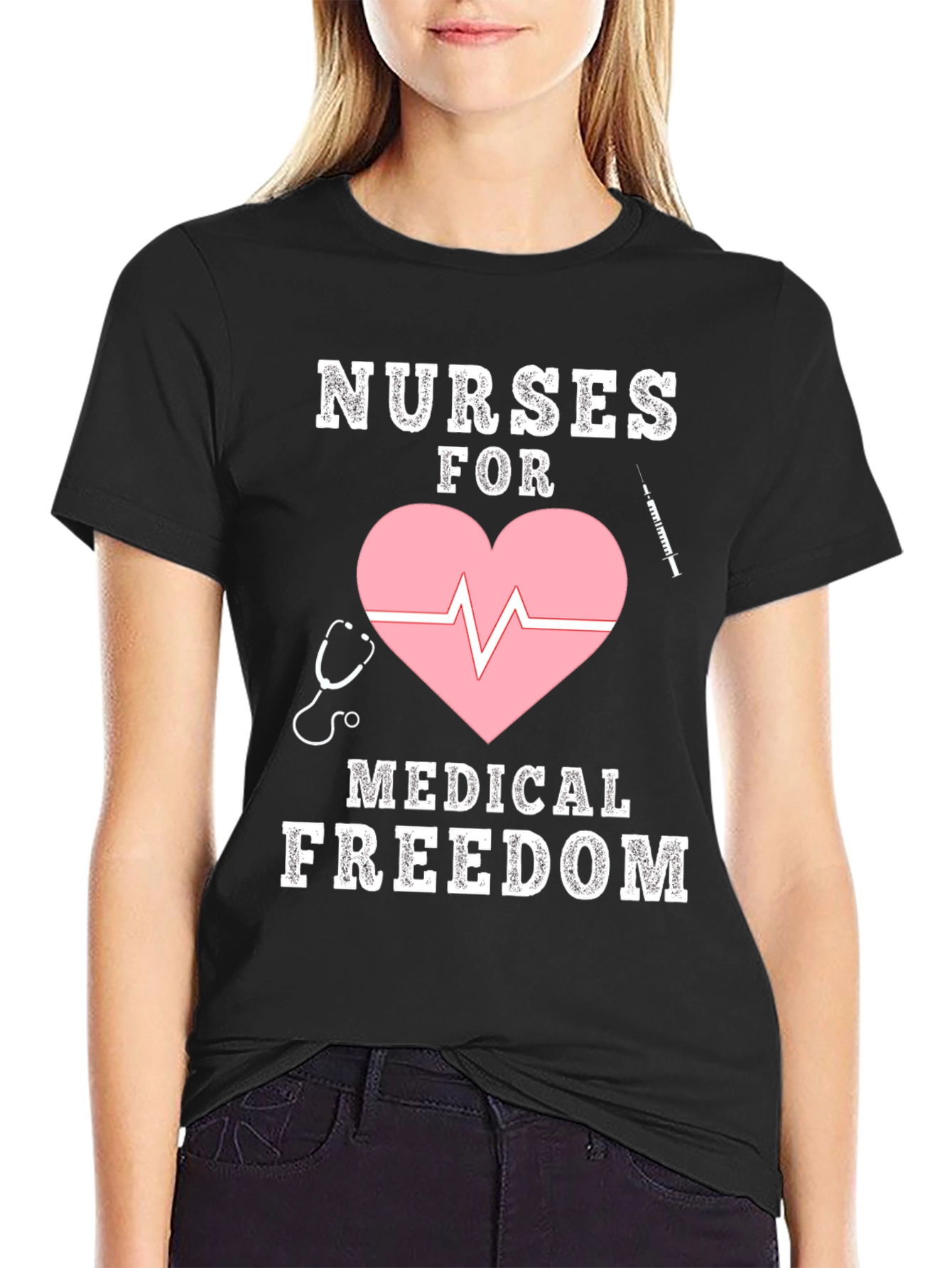 Nurses For Medical Freedom Graphic Tee - 2