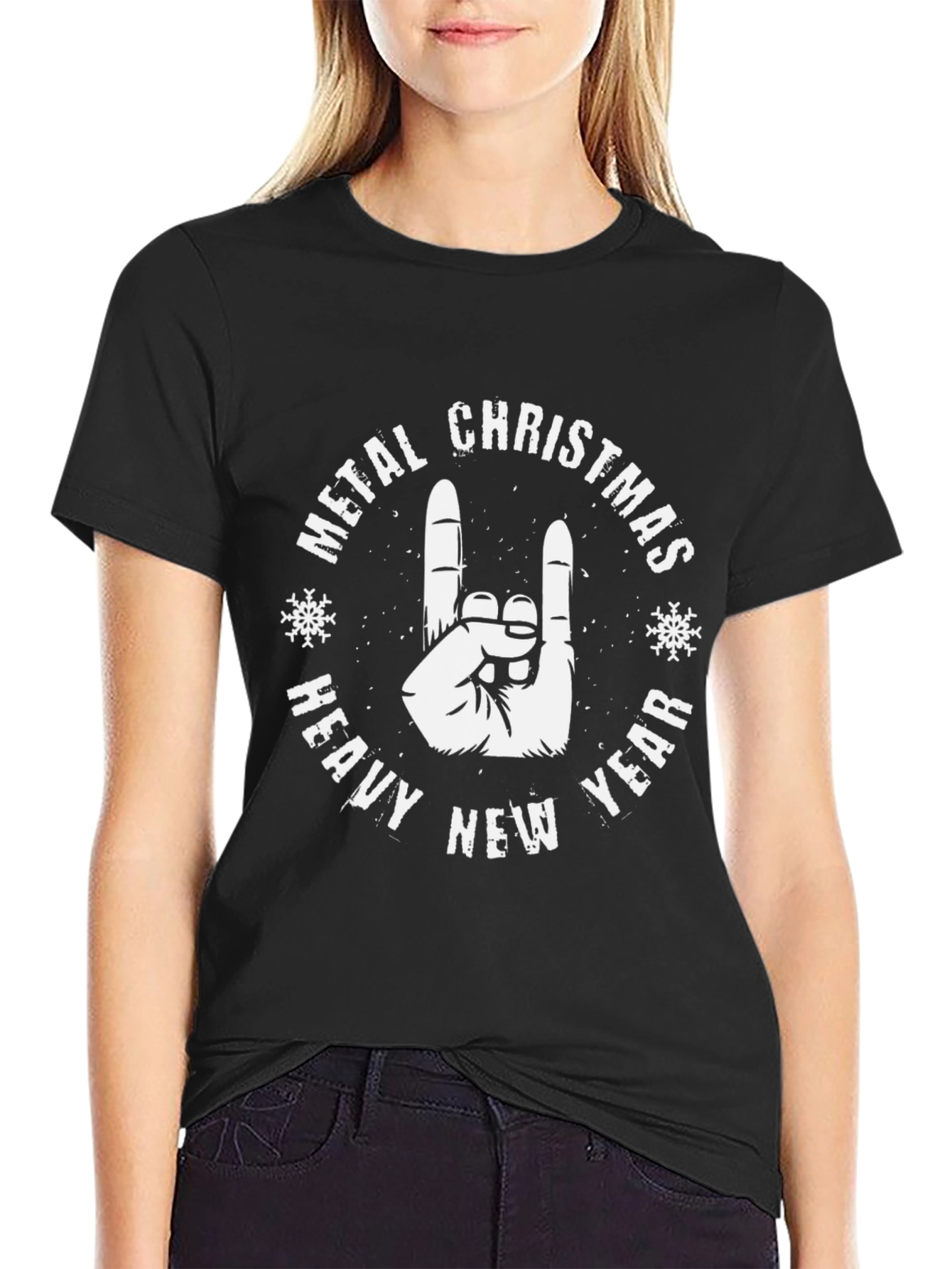 Metal Christmas Heavy New Year T-Shirt - 2