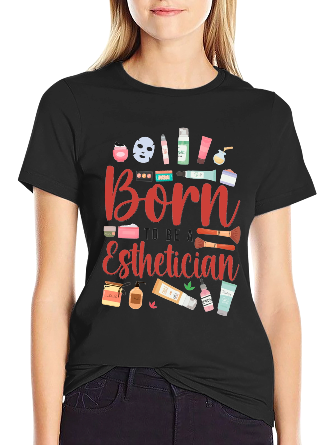 Born Esthetician Graphic T-Shirt - 2