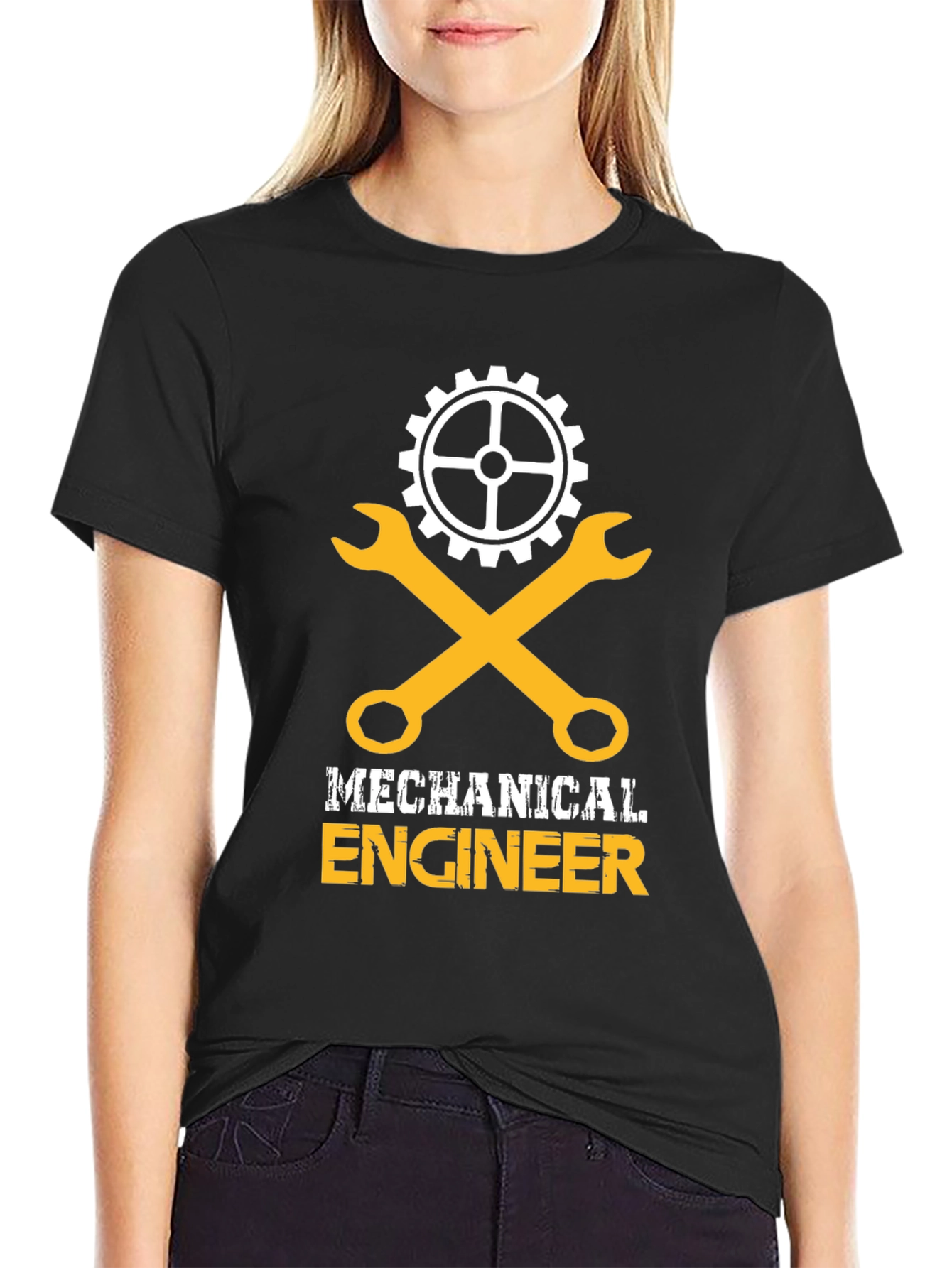 Mechanical Engineer T-Shirt - Gear & Wrench Design - 2