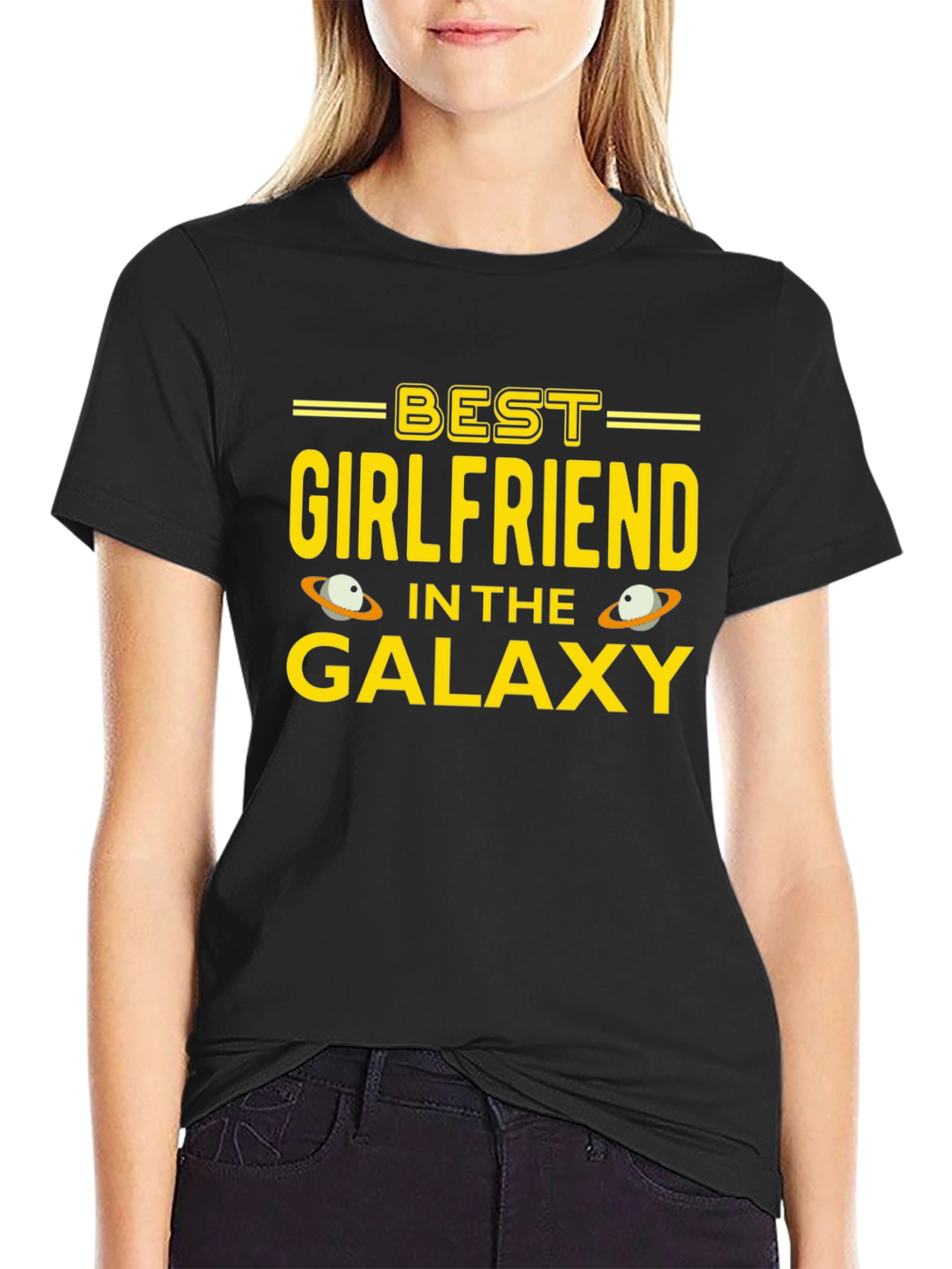 Best Girlfriend in the Galaxy Graphic Tee - 2