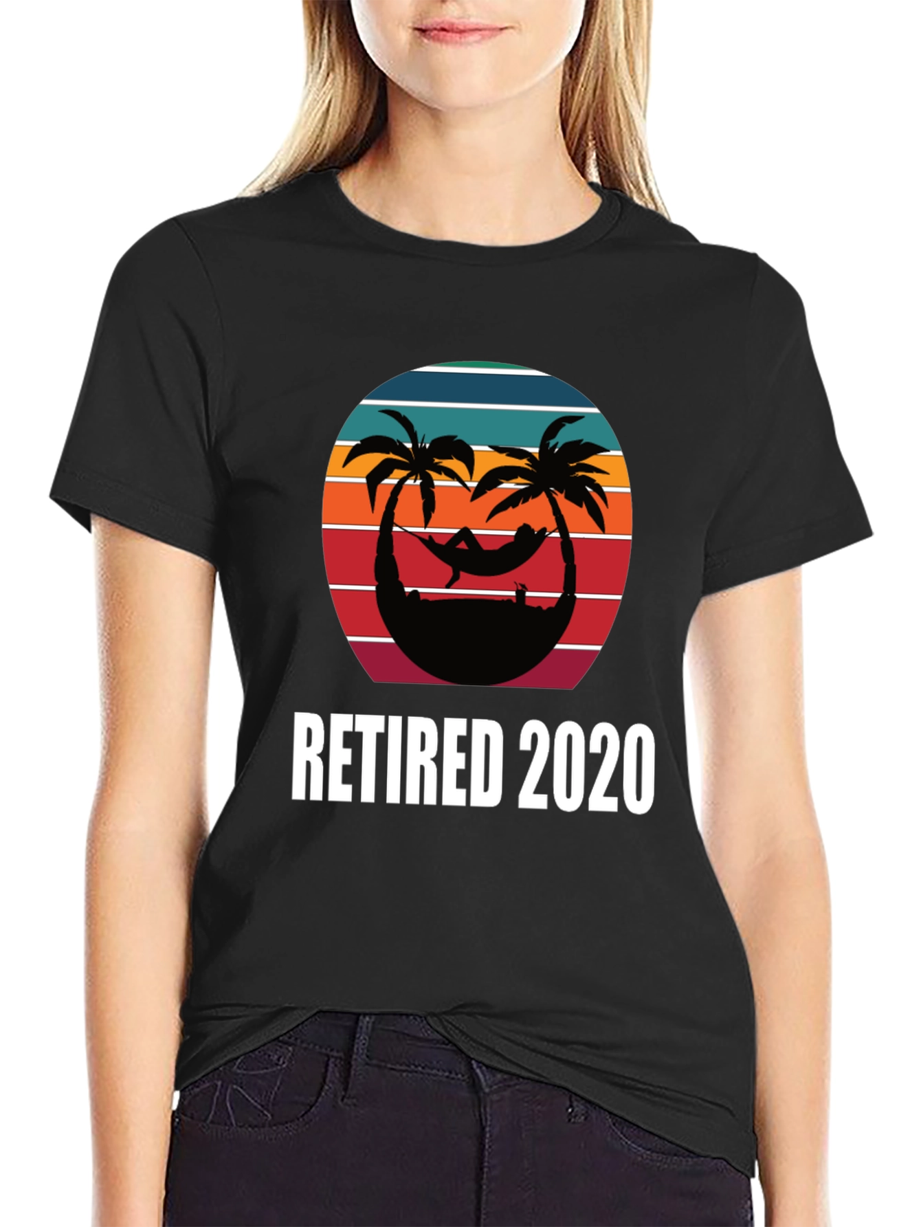 Retired 2020 Palm Tree Hammock Graphic Tee - 2