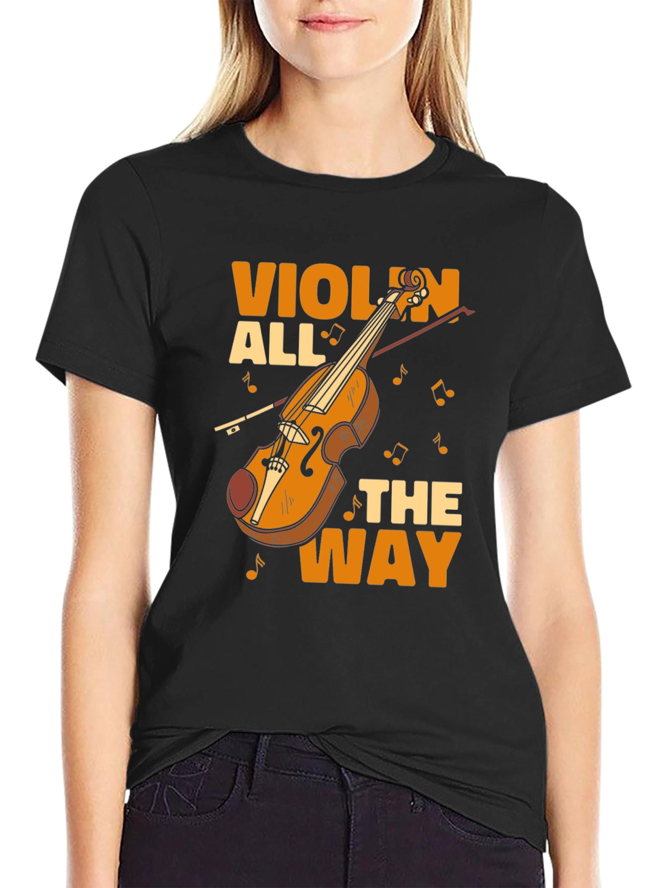 Black Violin All the Way Graphic Tee - Musician T-Shirt view 2
