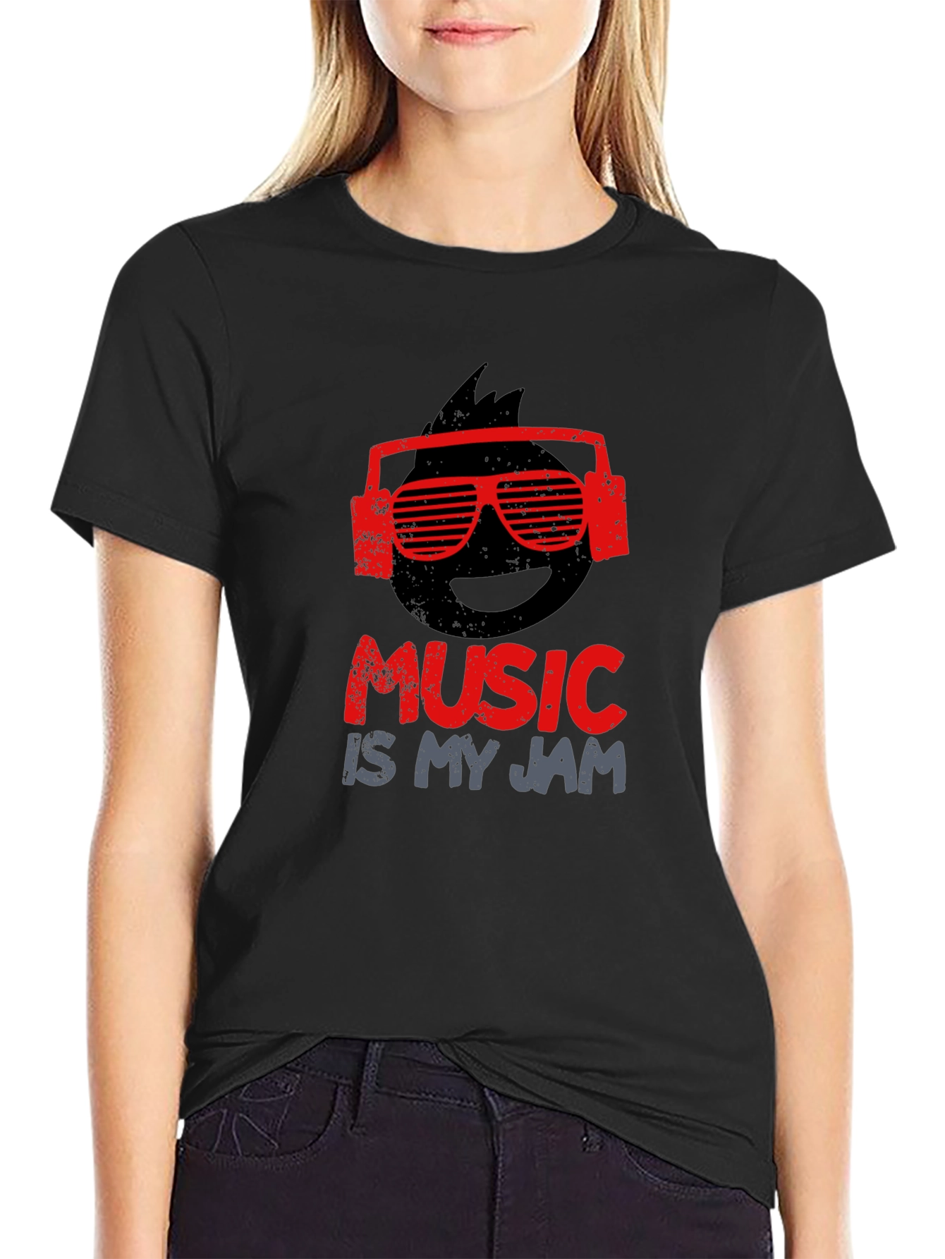 Black Music is My Jam Graphic Tee view 2