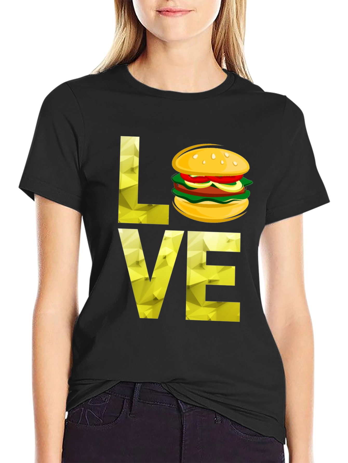 Love Burger T-Shirt - Unique Graphic Tee - 2