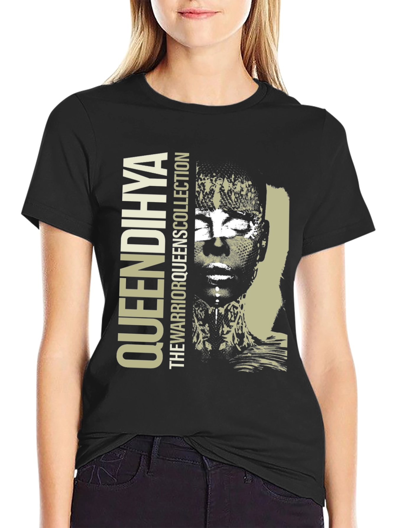 Queen Dihiya Graphic Print T-Shirt - 2