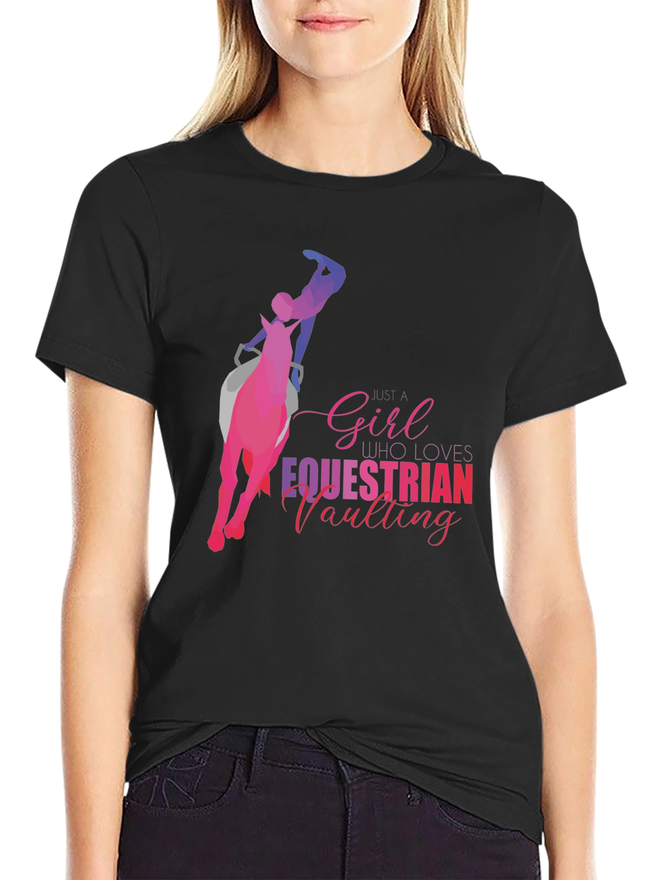 Equestrian Vaulting Graphic T-Shirt - 2