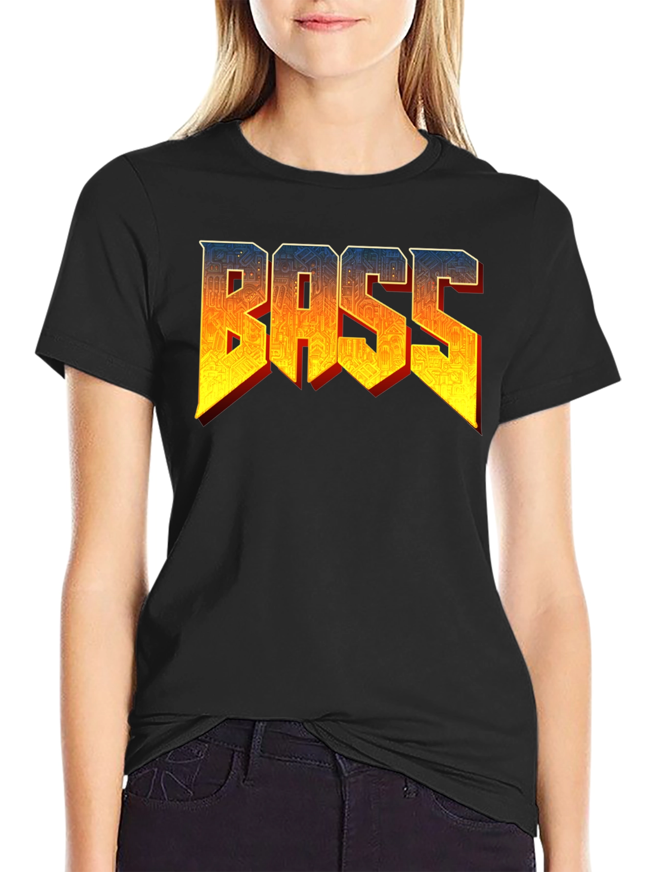 Black Bass Music T-Shirt view 2