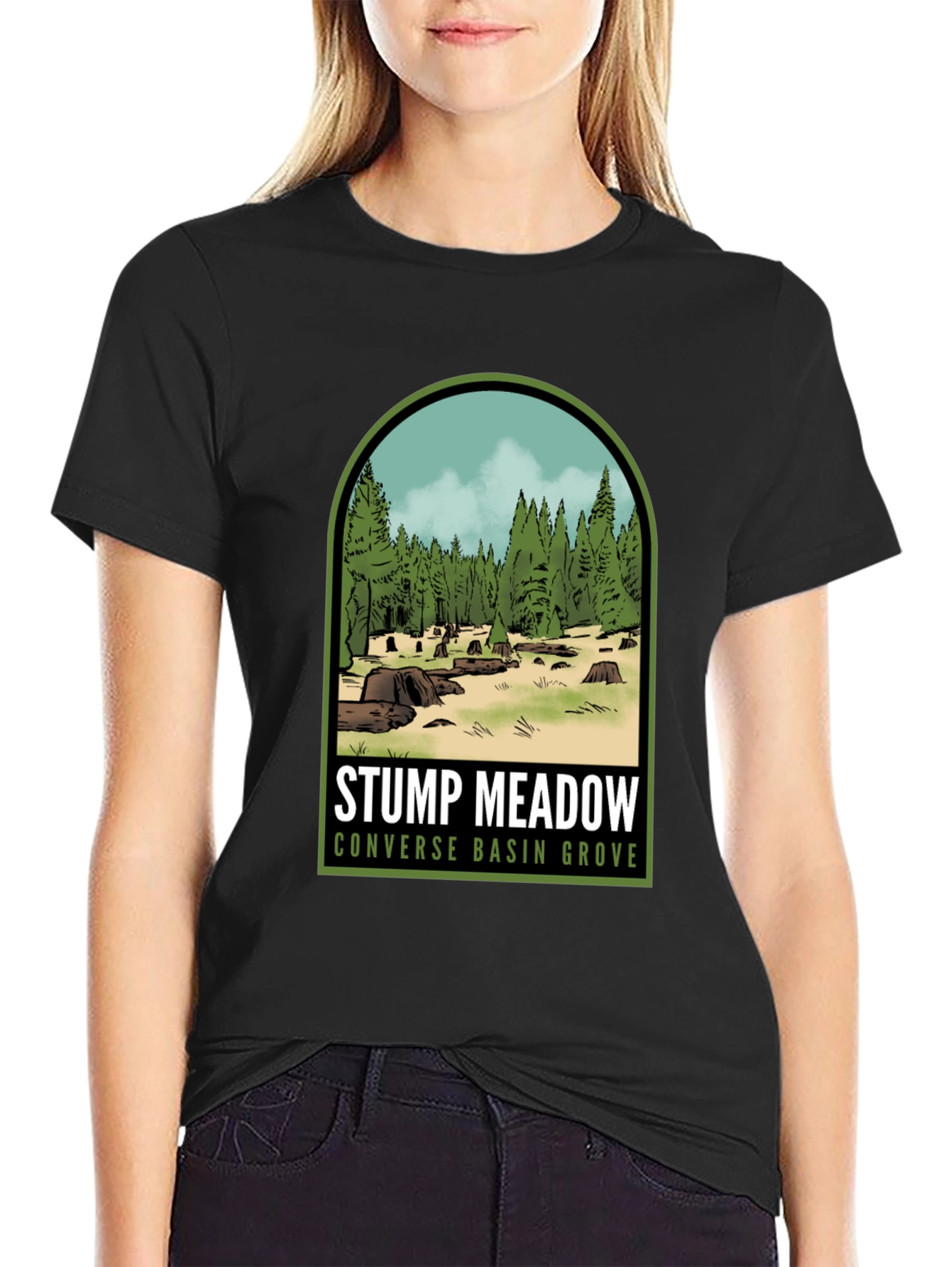 Black Stump Meadow Graphic Tee view 2