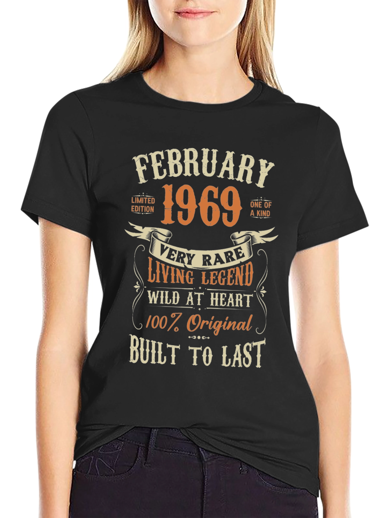 Black February 1969 Limited Edition Living Legend T-Shirt view 2
