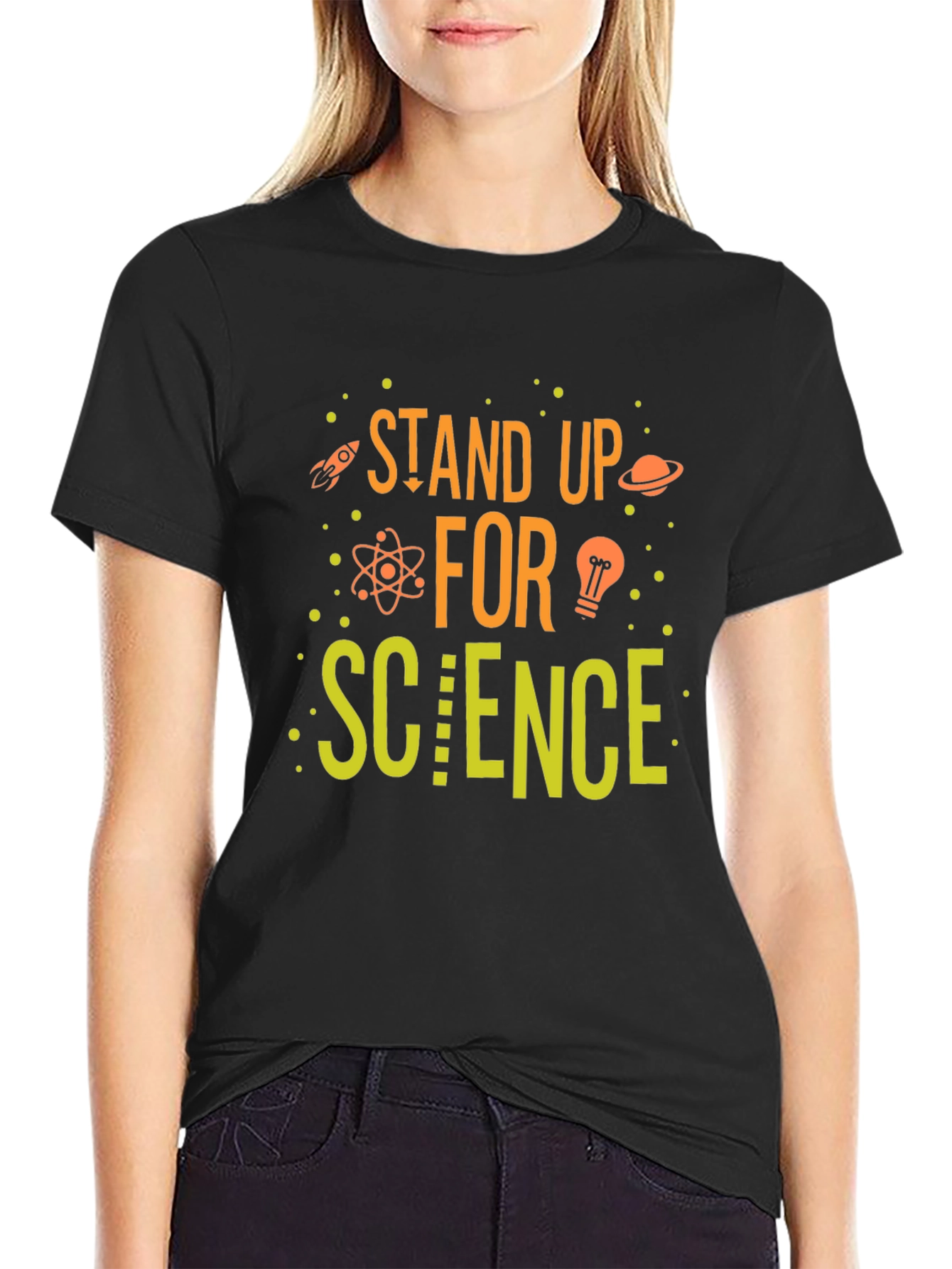 Stand Up For Science T-Shirt - Geeky Design - 2