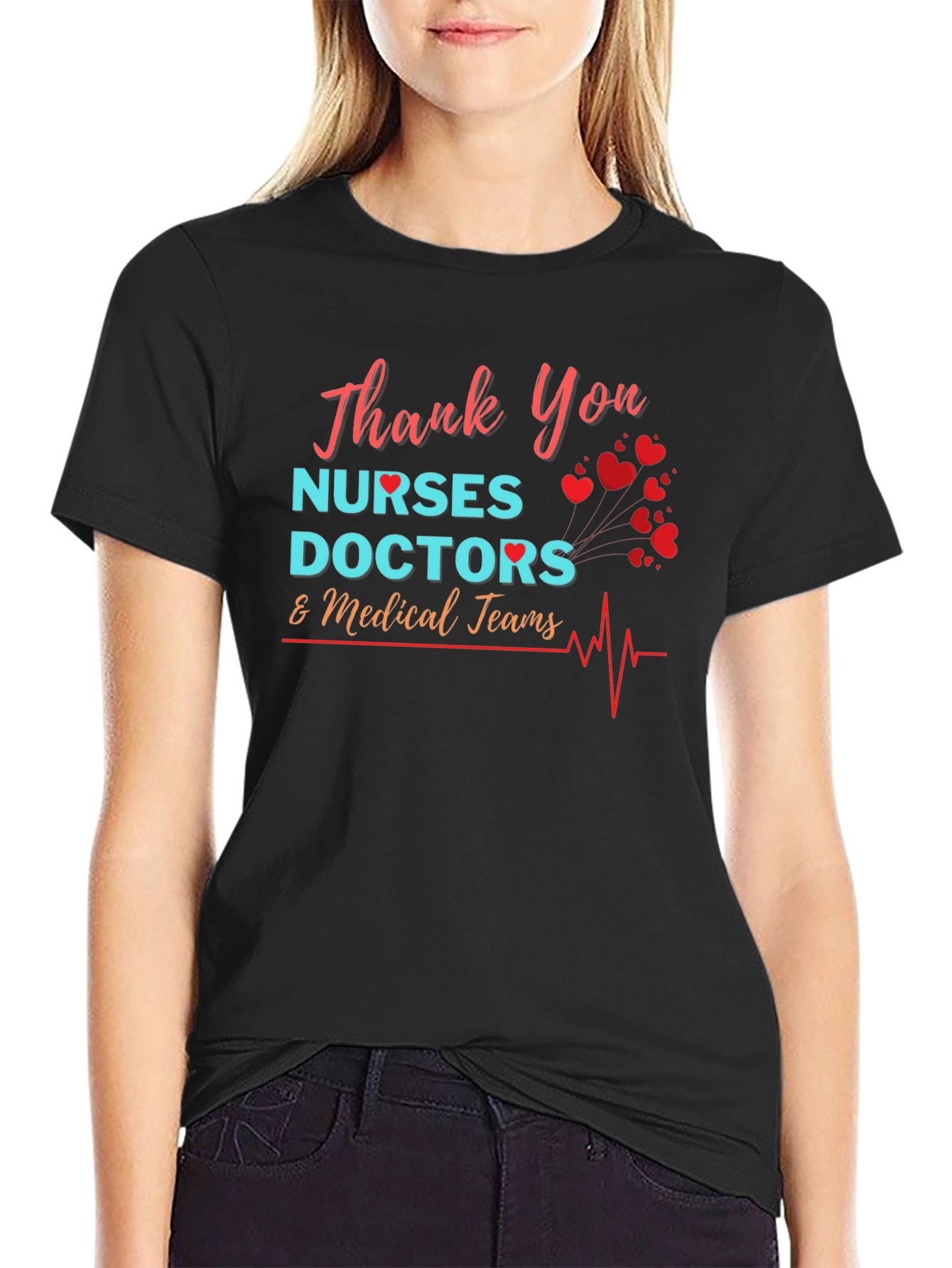 Thank You Nurses Doctors Medical Teams T-Shirt - 2