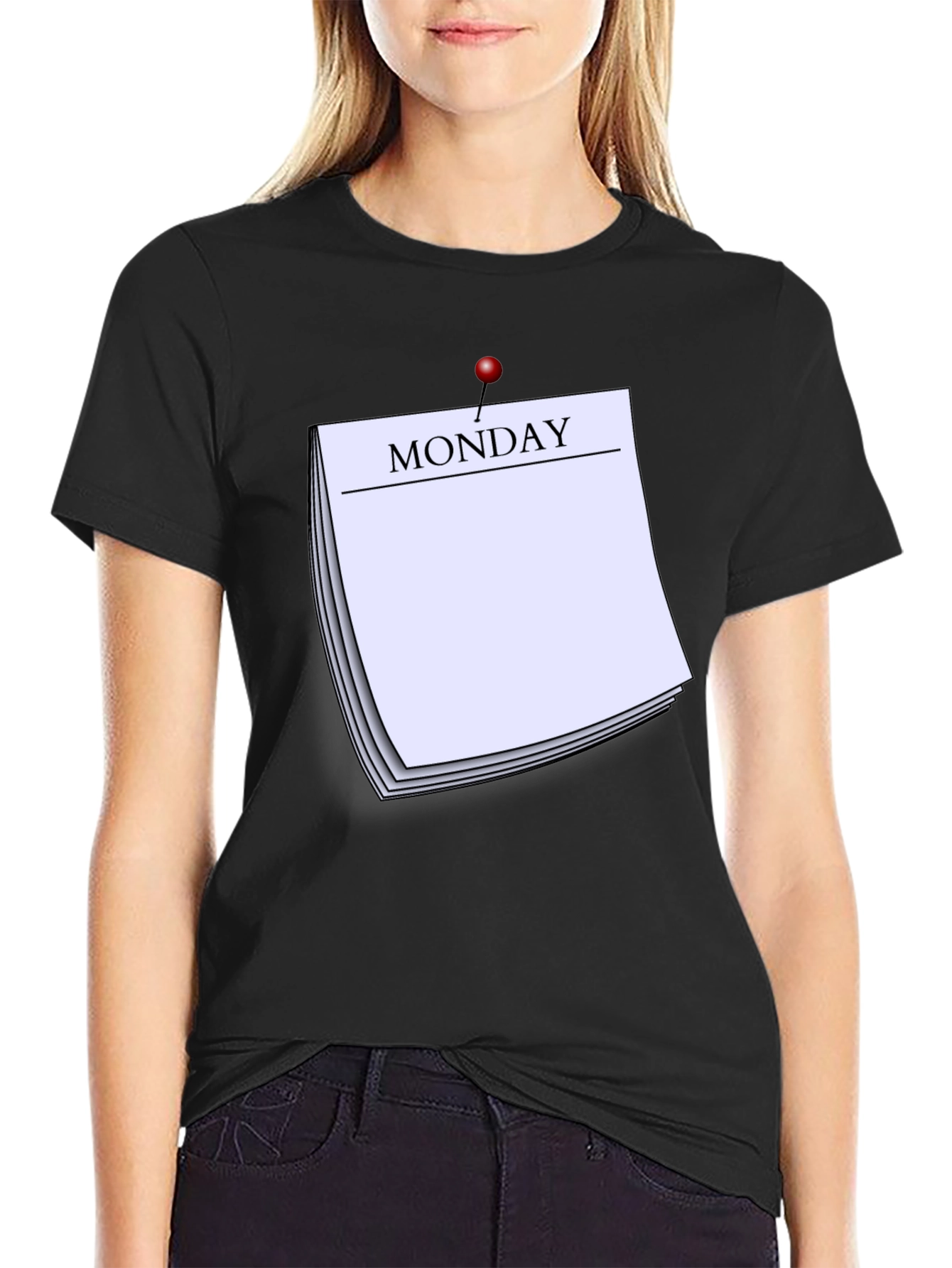Monday Reminder T-Shirt - Everyday Casual Wear - 2