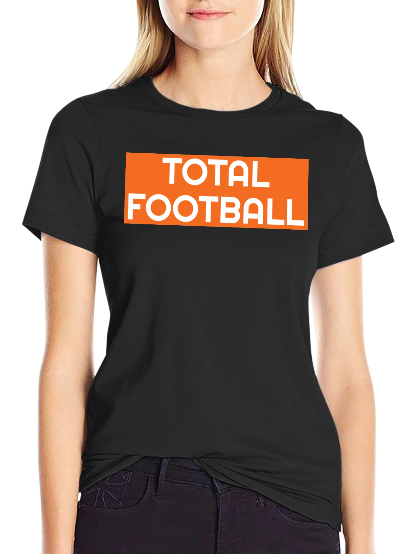 Black Total Football Graphic Tee - Black T-Shirt view 2