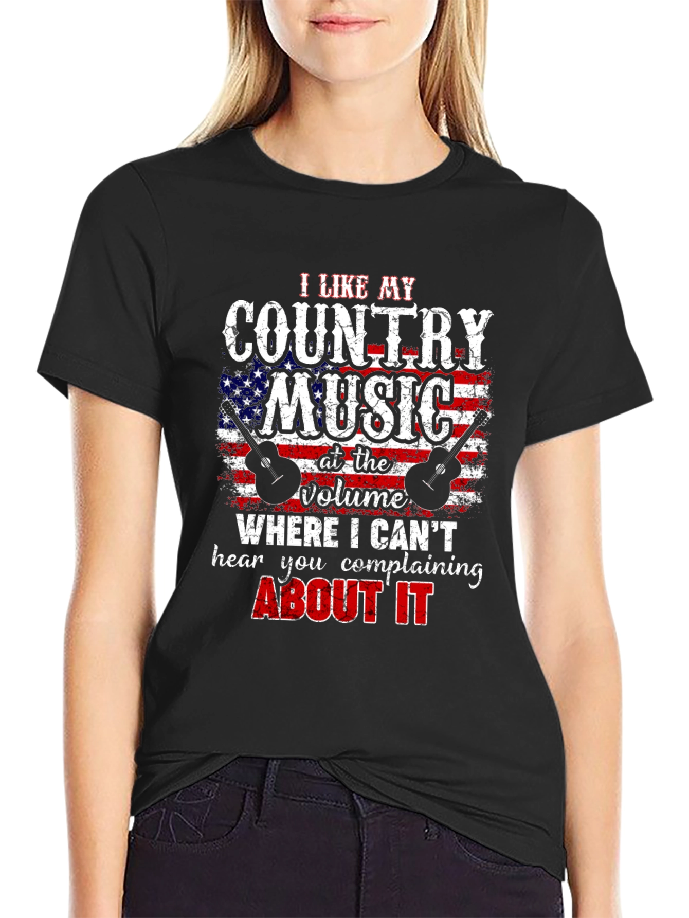 Black Country Music T-Shirt - Loud & Proud! view 2