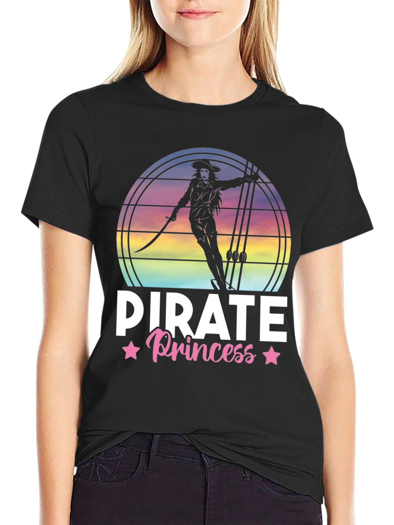 Pirate Princess T-Shirt - Stylish Graphic Tee - 2