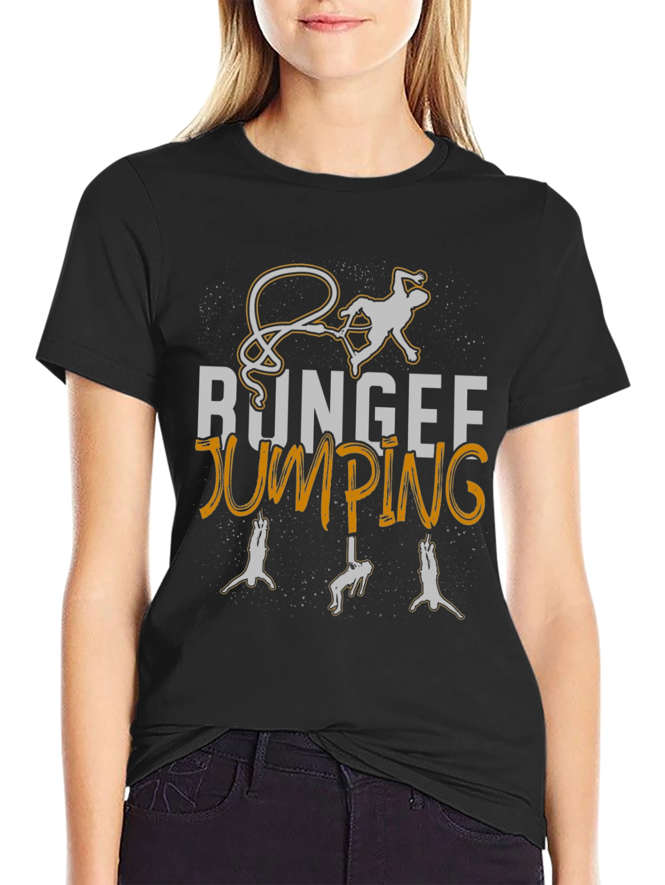 Bungee Jumping Graphic Tee - Adventure Seeker Apparel - 2