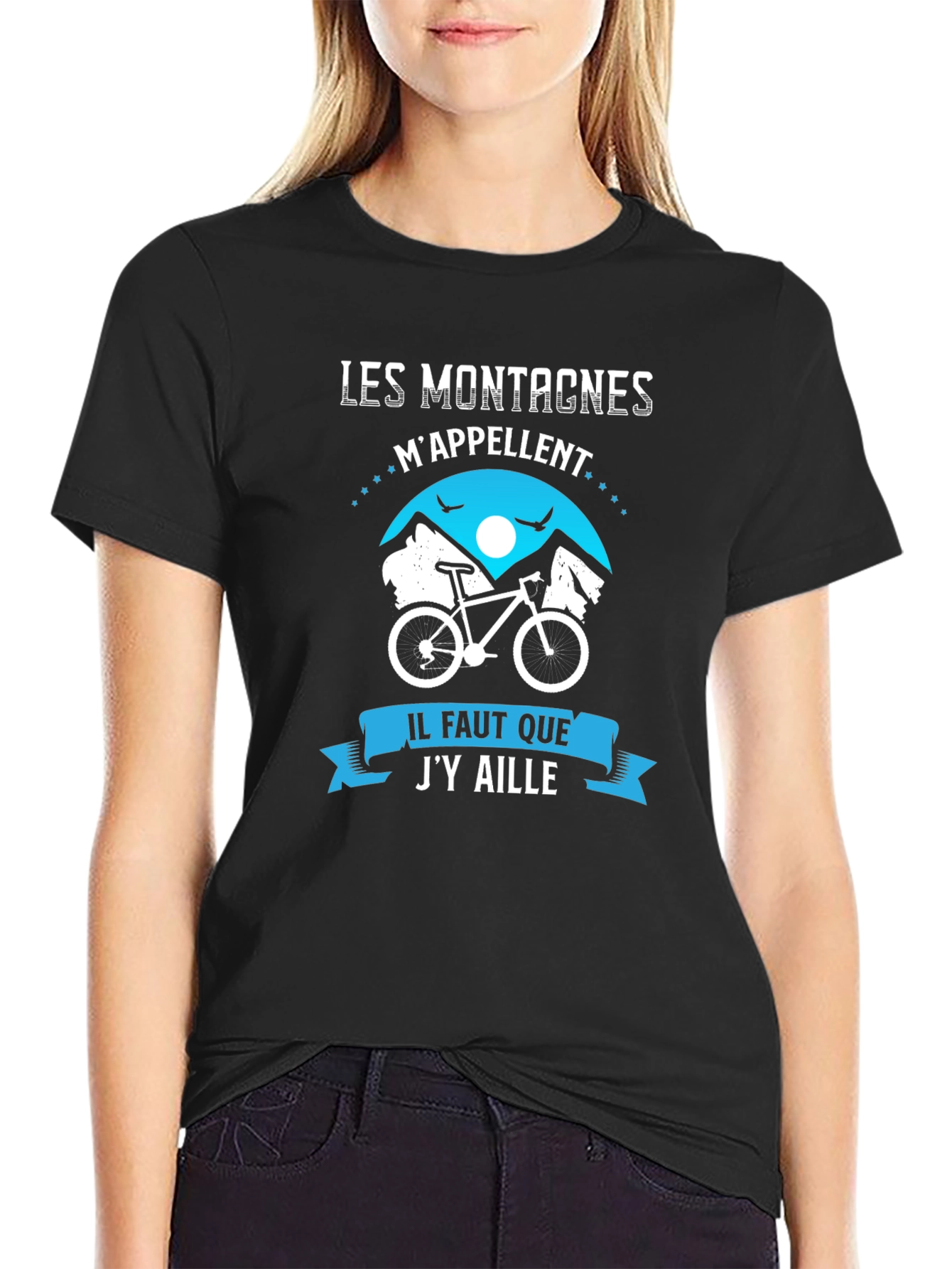 Black Mountains Calling T-Shirt - French Quote view 2