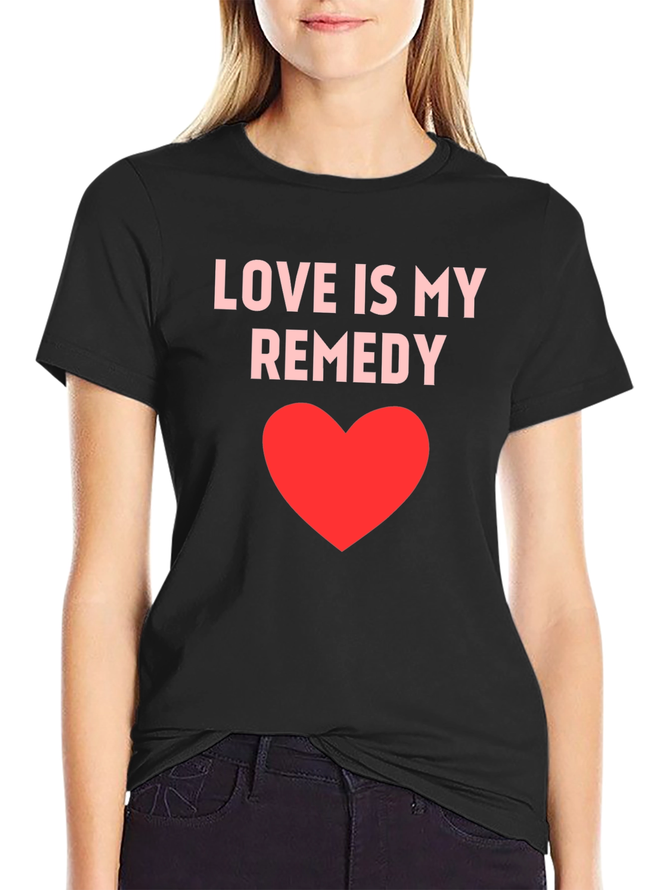 Black Love Is My Remedy - Graphic T-Shirt view 2