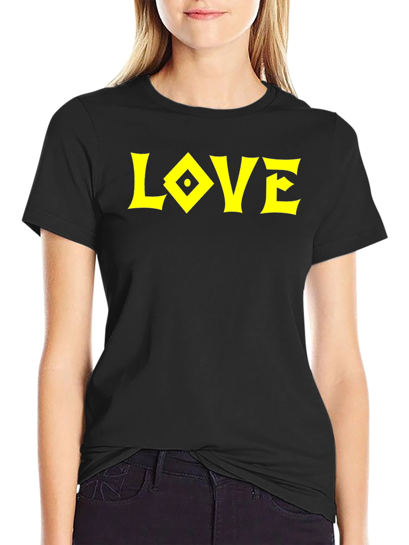 Black Love Graphic Tee - Stylish Unisex T-Shirt view 2